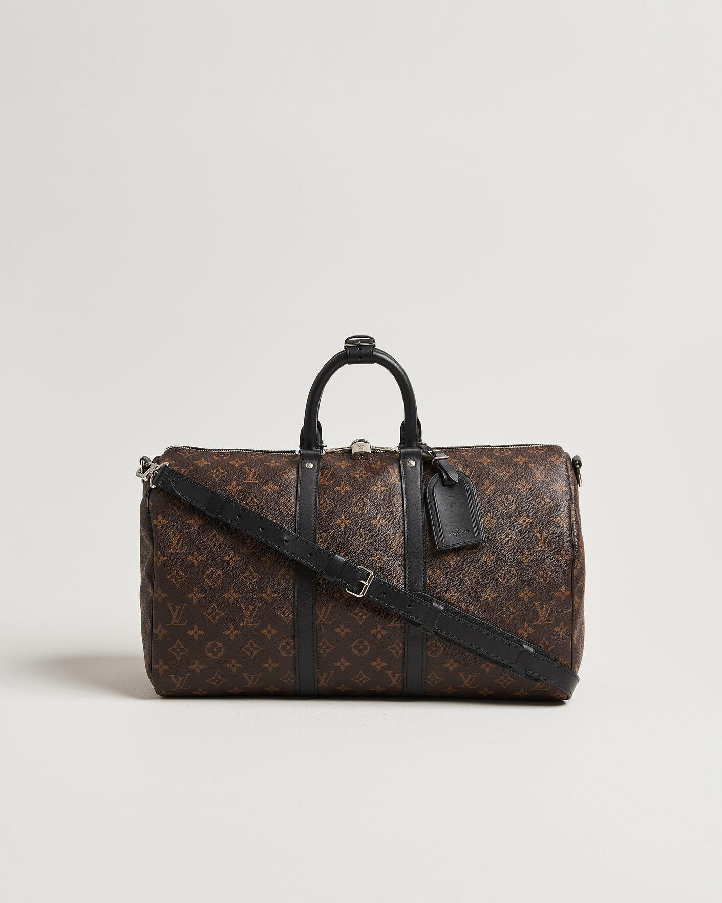 Uomini | Pre-Owned & Vintage Bags | Louis Vuitton Pre-Owned | Keepall 45 Bandouliére Monogram Macassar