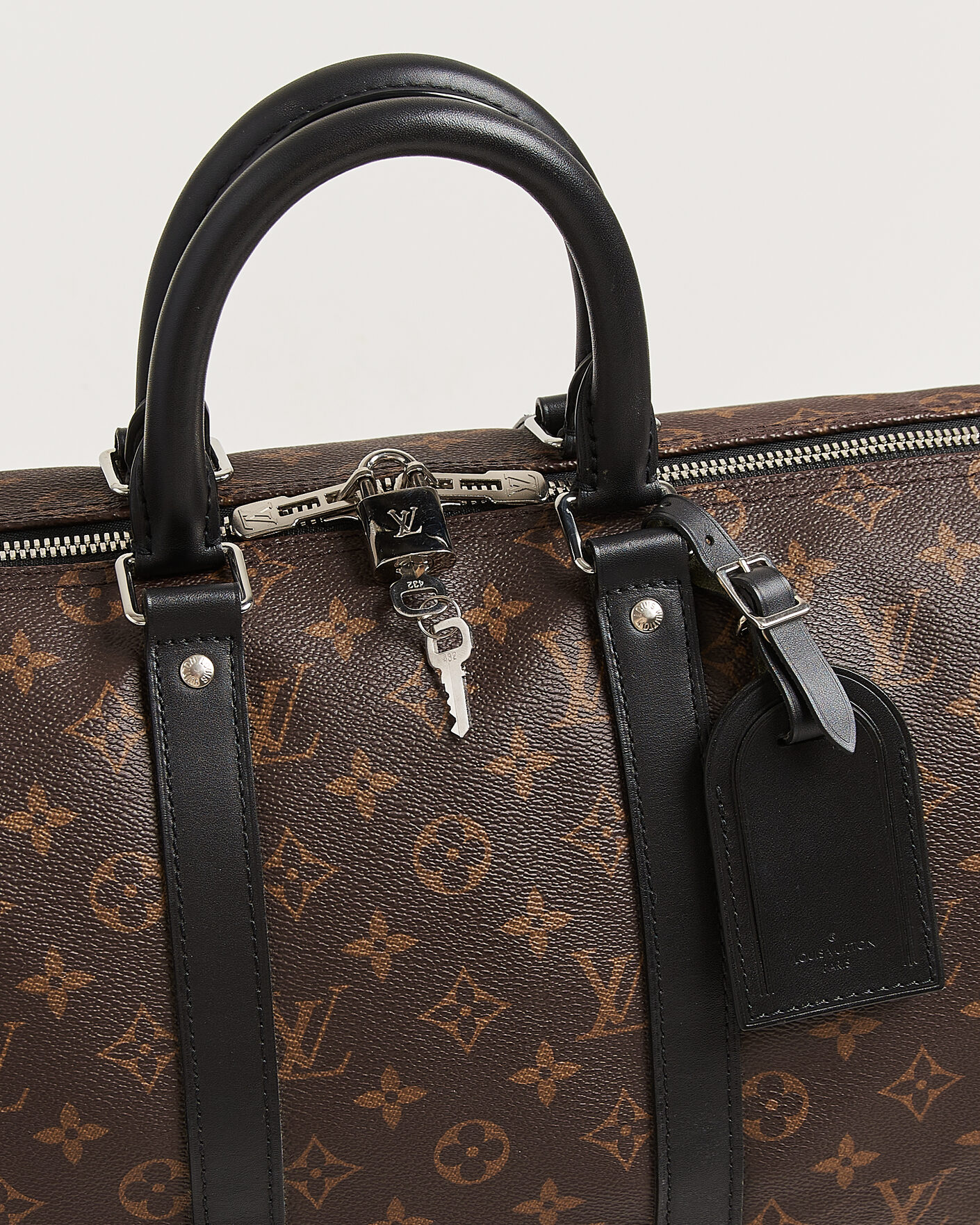 Uomini | Pre-Owned & Vintage Bags | Louis Vuitton Pre-Owned | Keepall 45 Bandouliére Monogram Macassar