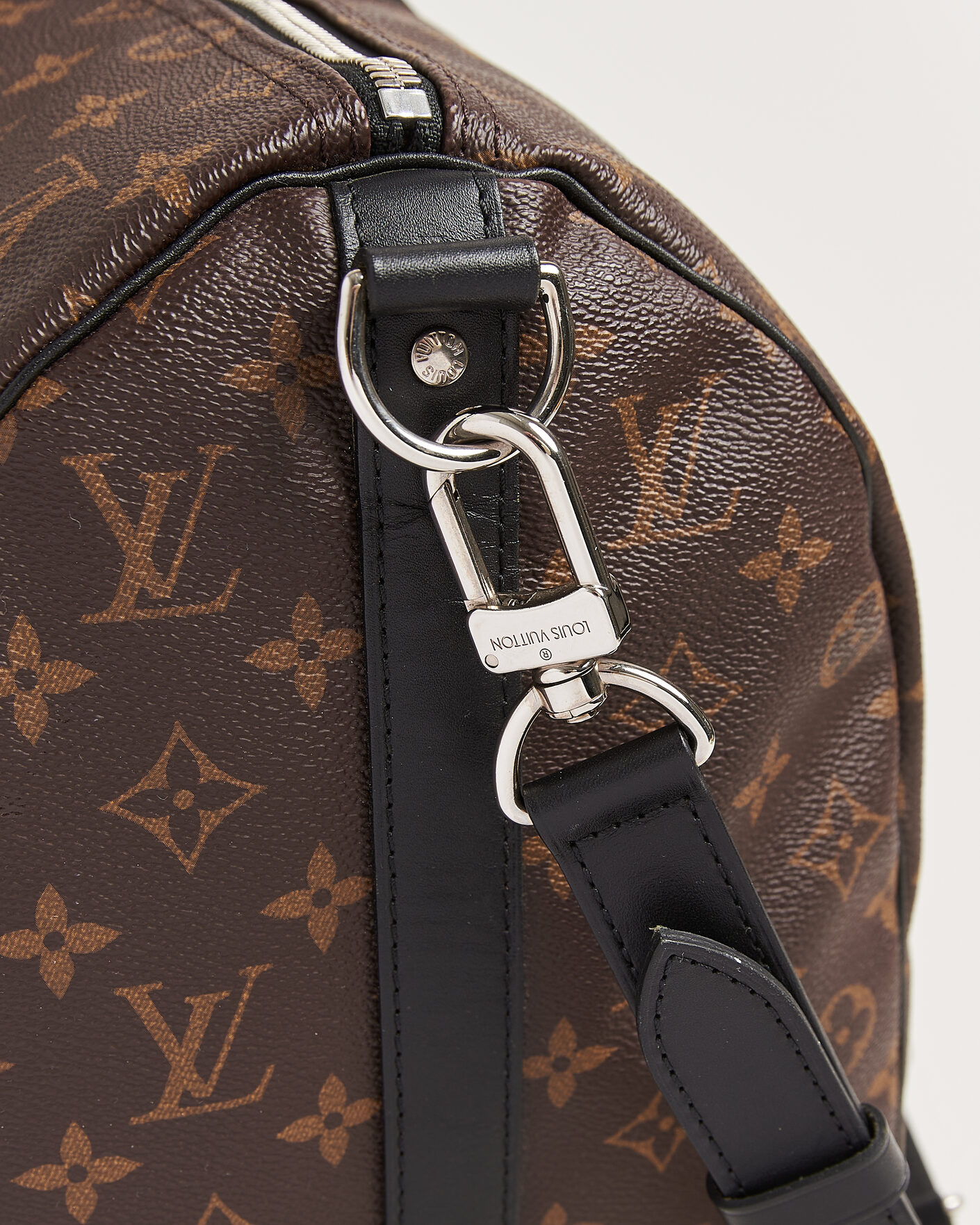 Uomini | Pre-Owned & Vintage Bags | Louis Vuitton Pre-Owned | Keepall 45 Bandouliére Monogram Macassar