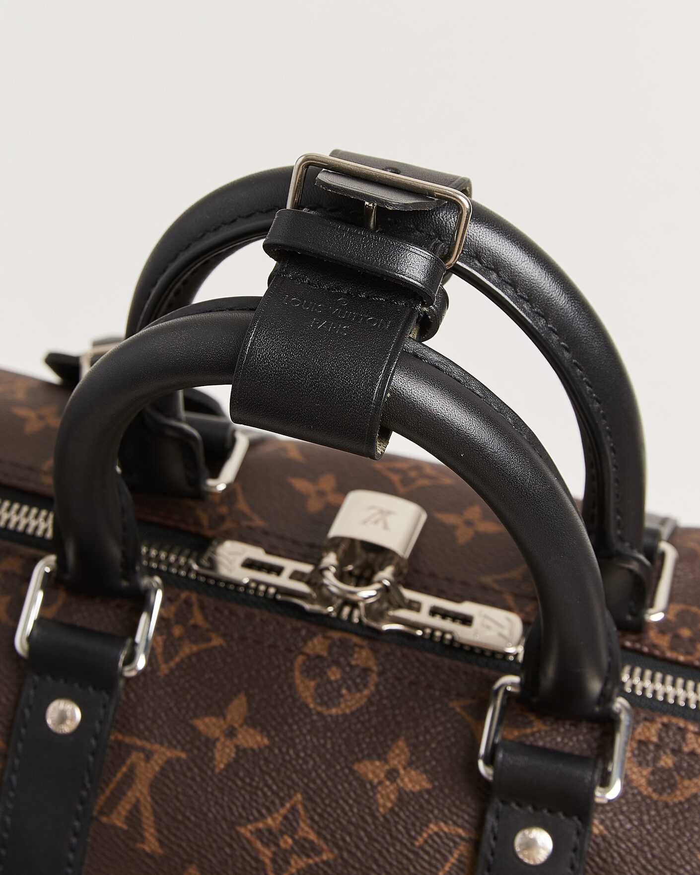 Uomini | Pre-Owned & Vintage Bags | Louis Vuitton Pre-Owned | Keepall 45 Bandouliére Monogram Macassar