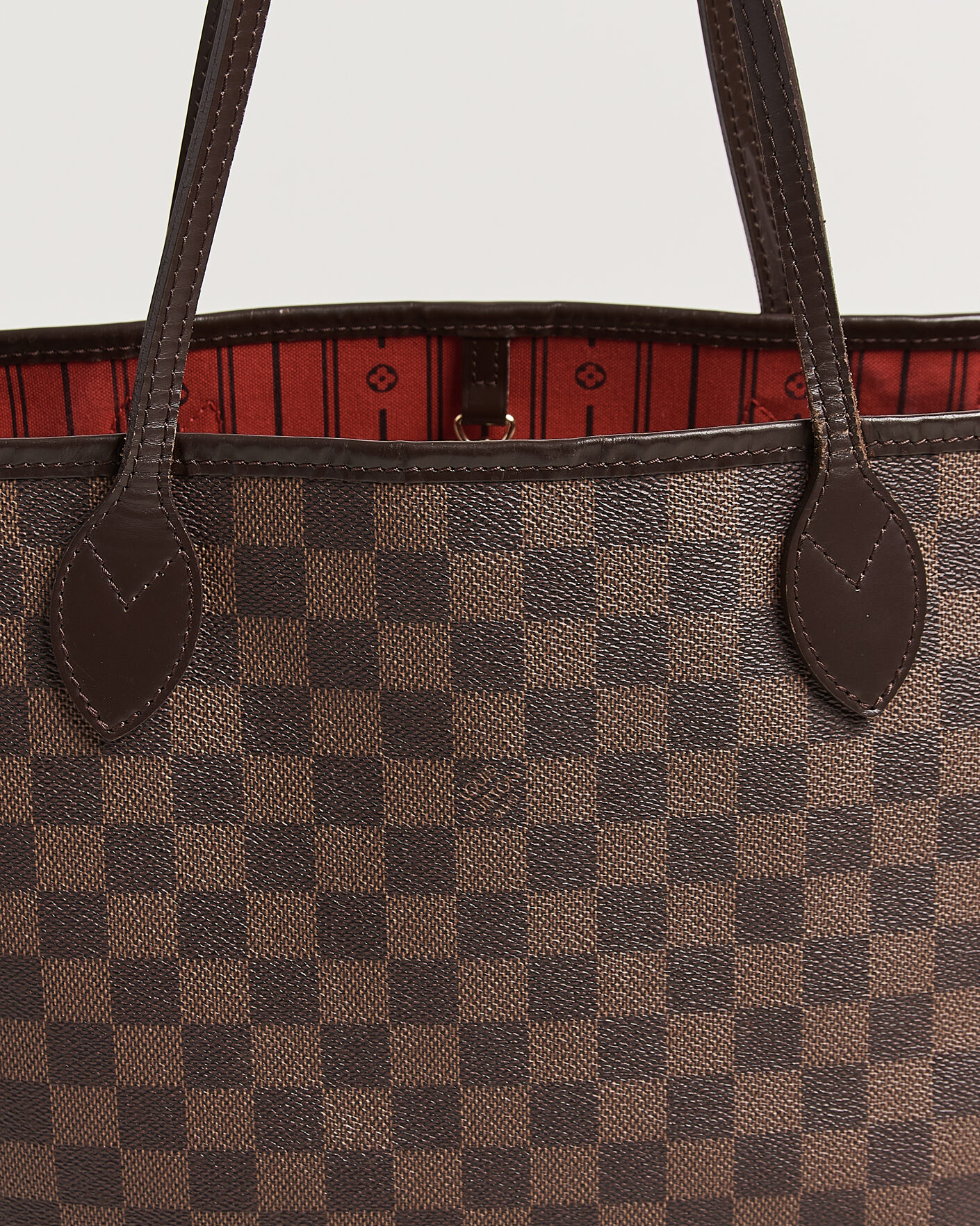 Uomini | Pre-Owned & Vintage Bags | Louis Vuitton Pre-Owned | Neverfull MM Damier Ebene
