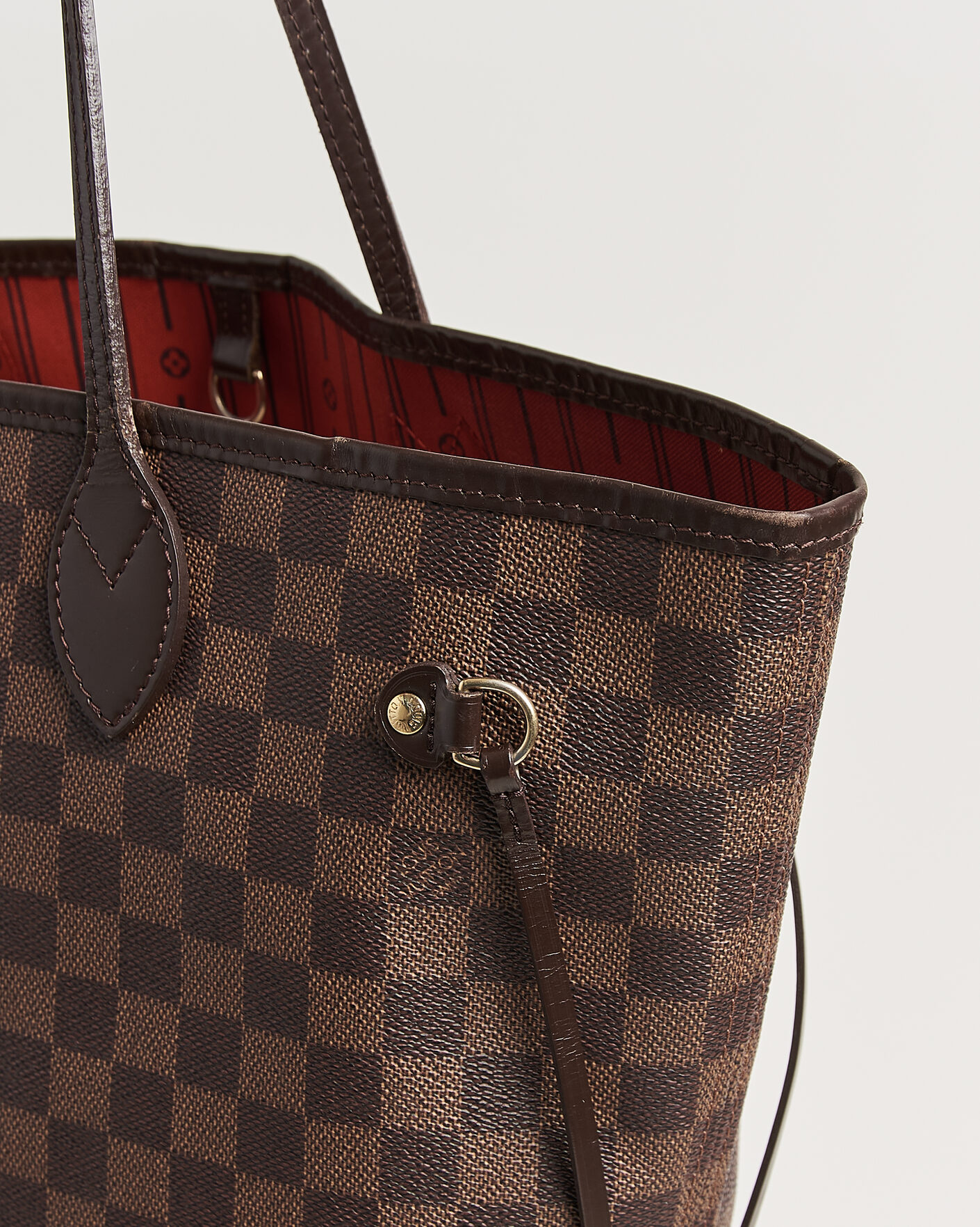 Uomini | Pre-Owned & Vintage Bags | Louis Vuitton Pre-Owned | Neverfull MM Damier Ebene