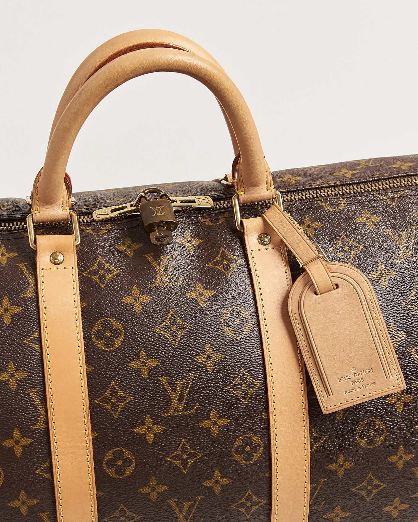 Uomini | Pre-Owned & Vintage Bags | Louis Vuitton Pre-Owned | Keepall 55 Bandouliére Monogram