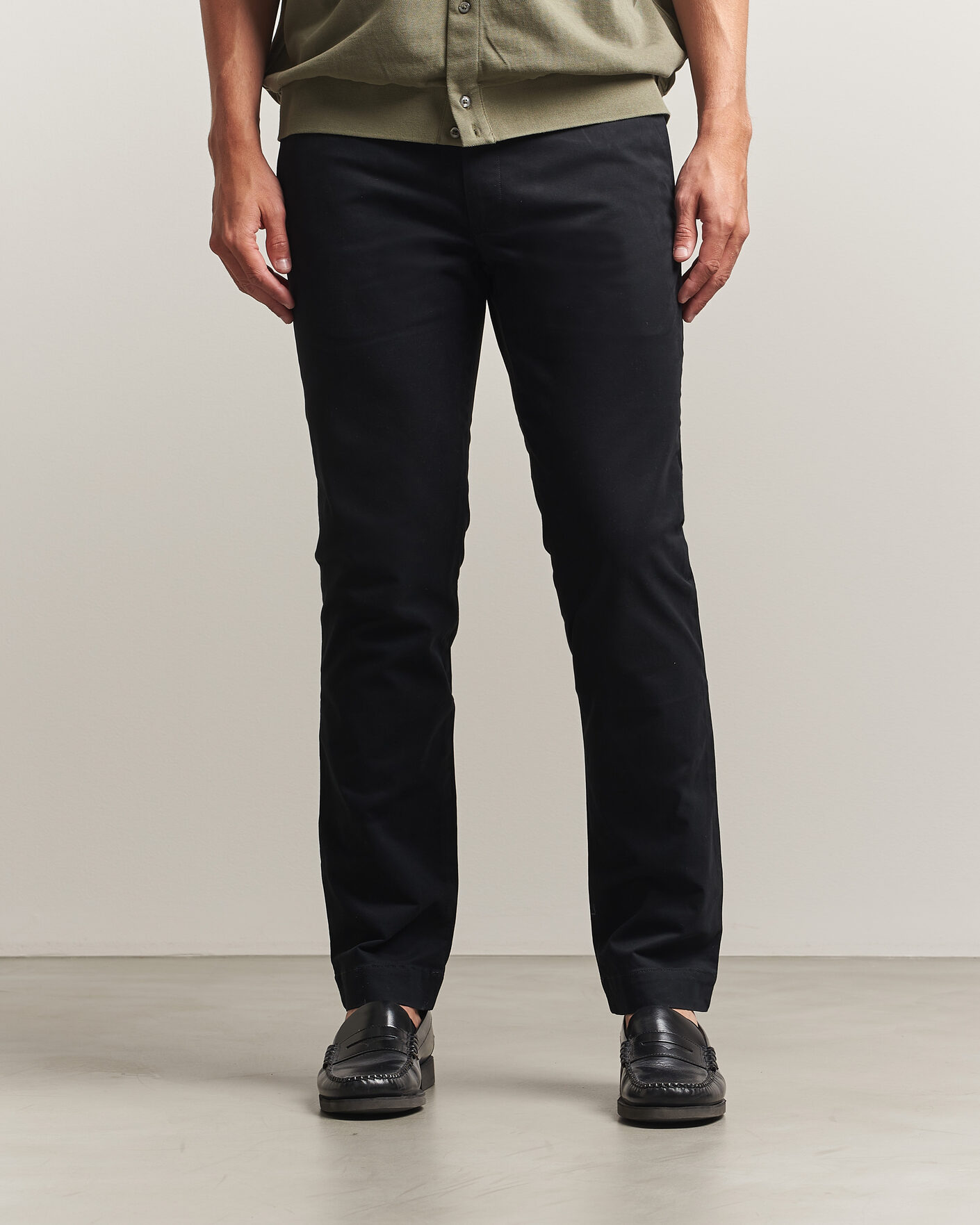 Uomini | Pantaloni | Polo Ralph Lauren | Greenwich Slim Fit Stretch Chinos Black