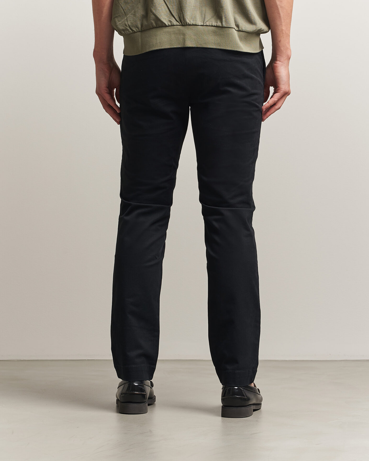 Uomini | Pantaloni | Polo Ralph Lauren | Greenwich Slim Fit Stretch Chinos Black