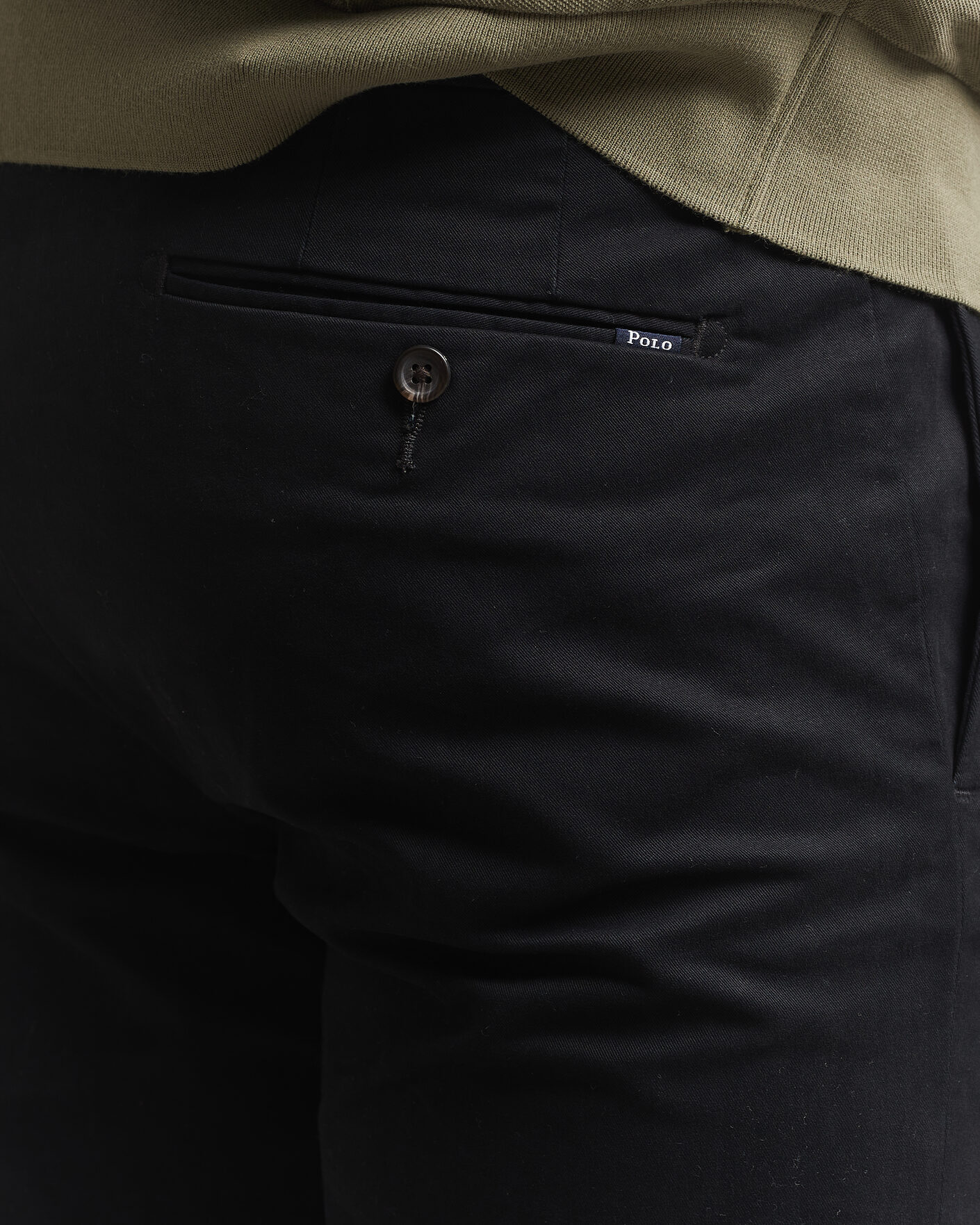 Uomini | Pantaloni | Polo Ralph Lauren | Greenwich Slim Fit Stretch Chinos Black