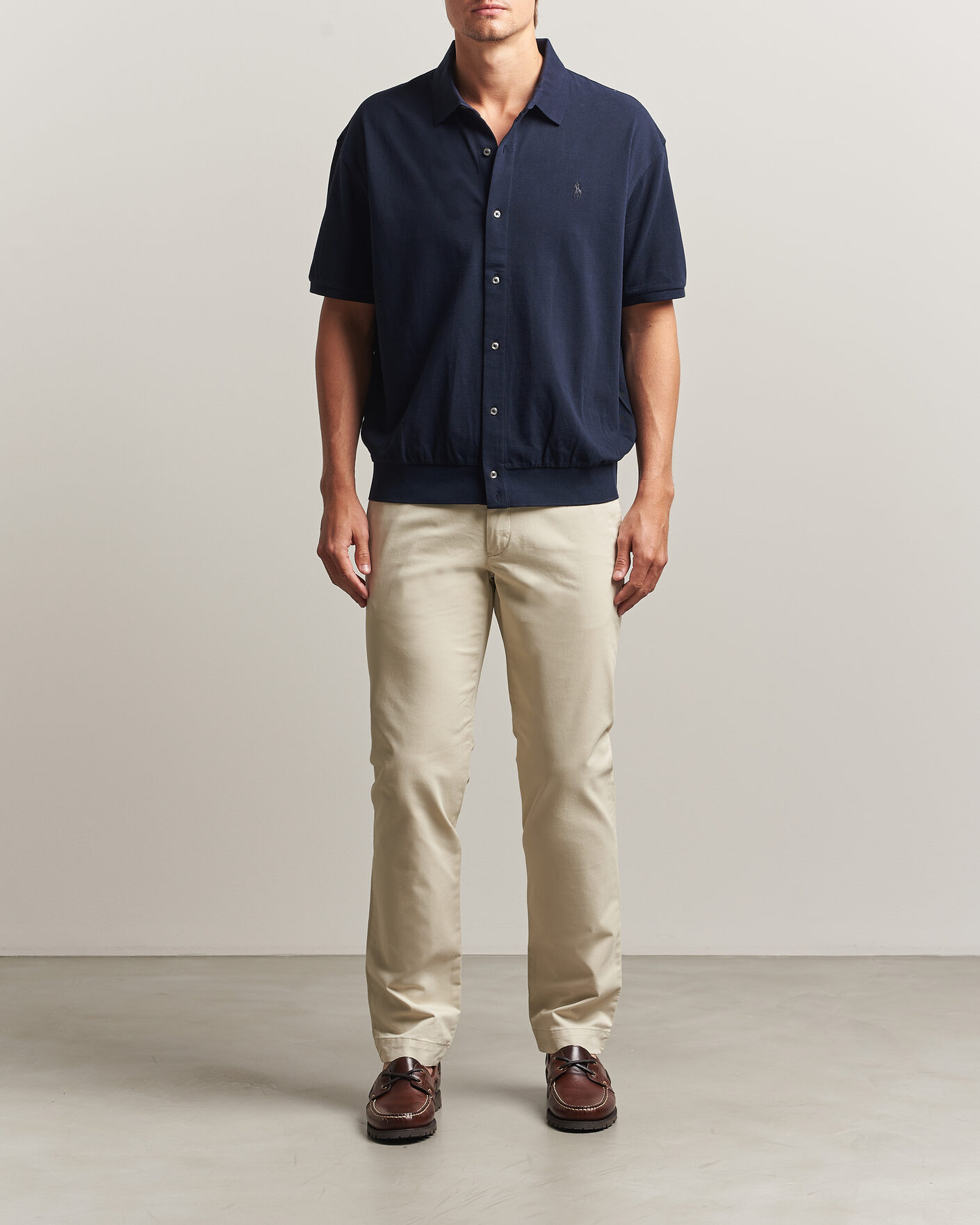 Uomini | Pantaloni | Polo Ralph Lauren | Greenwich Slim Fit Stretch Chinos Basic Sand