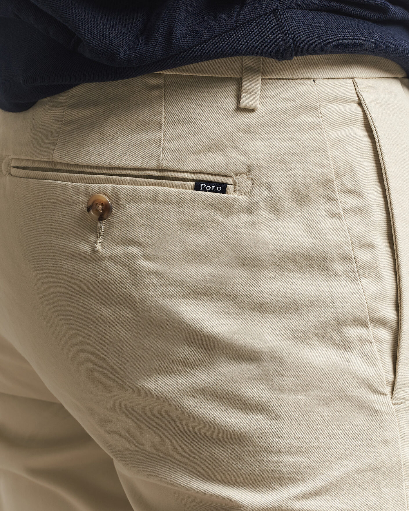 Uomini | Pantaloni | Polo Ralph Lauren | Greenwich Slim Fit Stretch Chinos Basic Sand