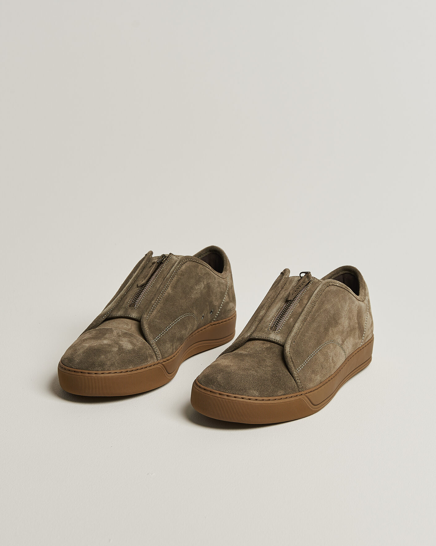 Uomini | Sneakers | Lanvin | DBB1 Zip Sneakers Khaki