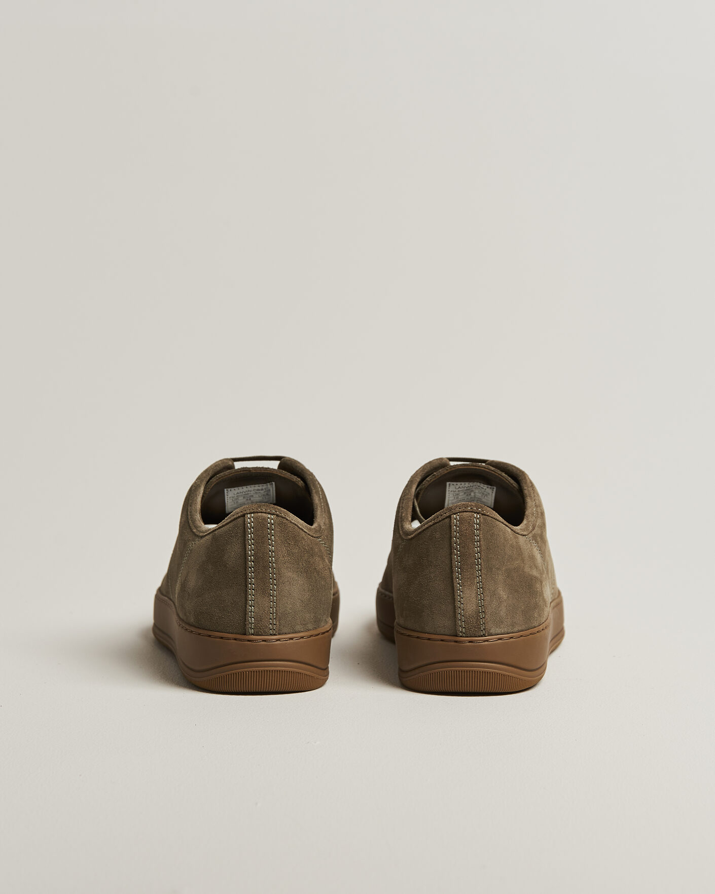 Uomini | Sneakers | Lanvin | DBB1 Patent Cap Toe Sneakers Khaki