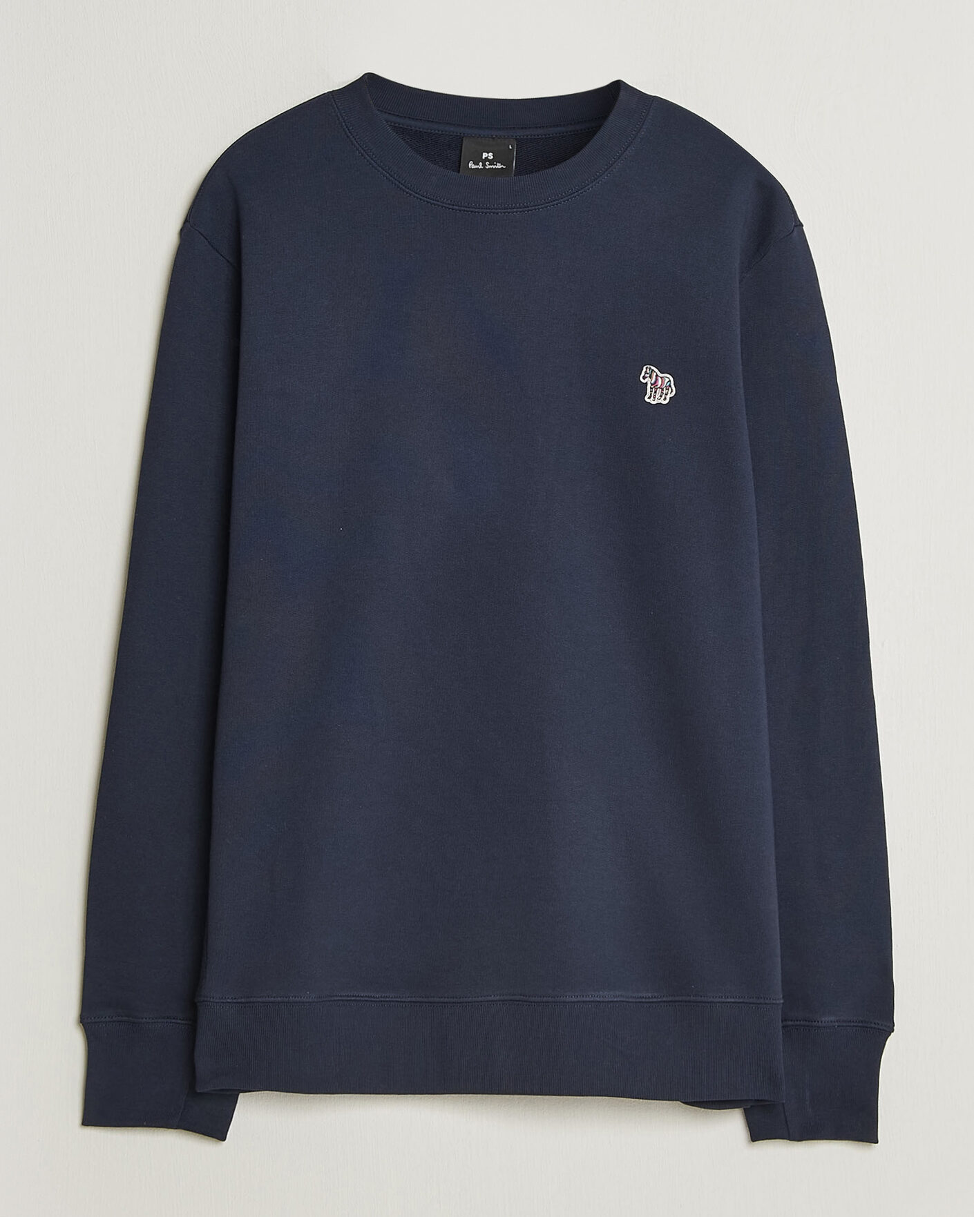 Uomini | Maglieria | PS Paul Smith | Zebra Organic Cotton Sweatshirt Navy