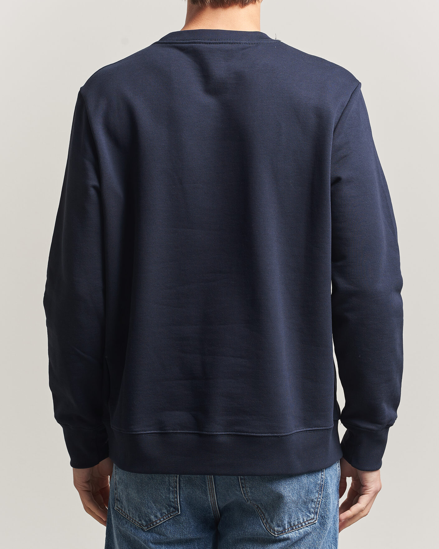 Uomini | Maglieria | PS Paul Smith | Zebra Organic Cotton Sweatshirt Navy