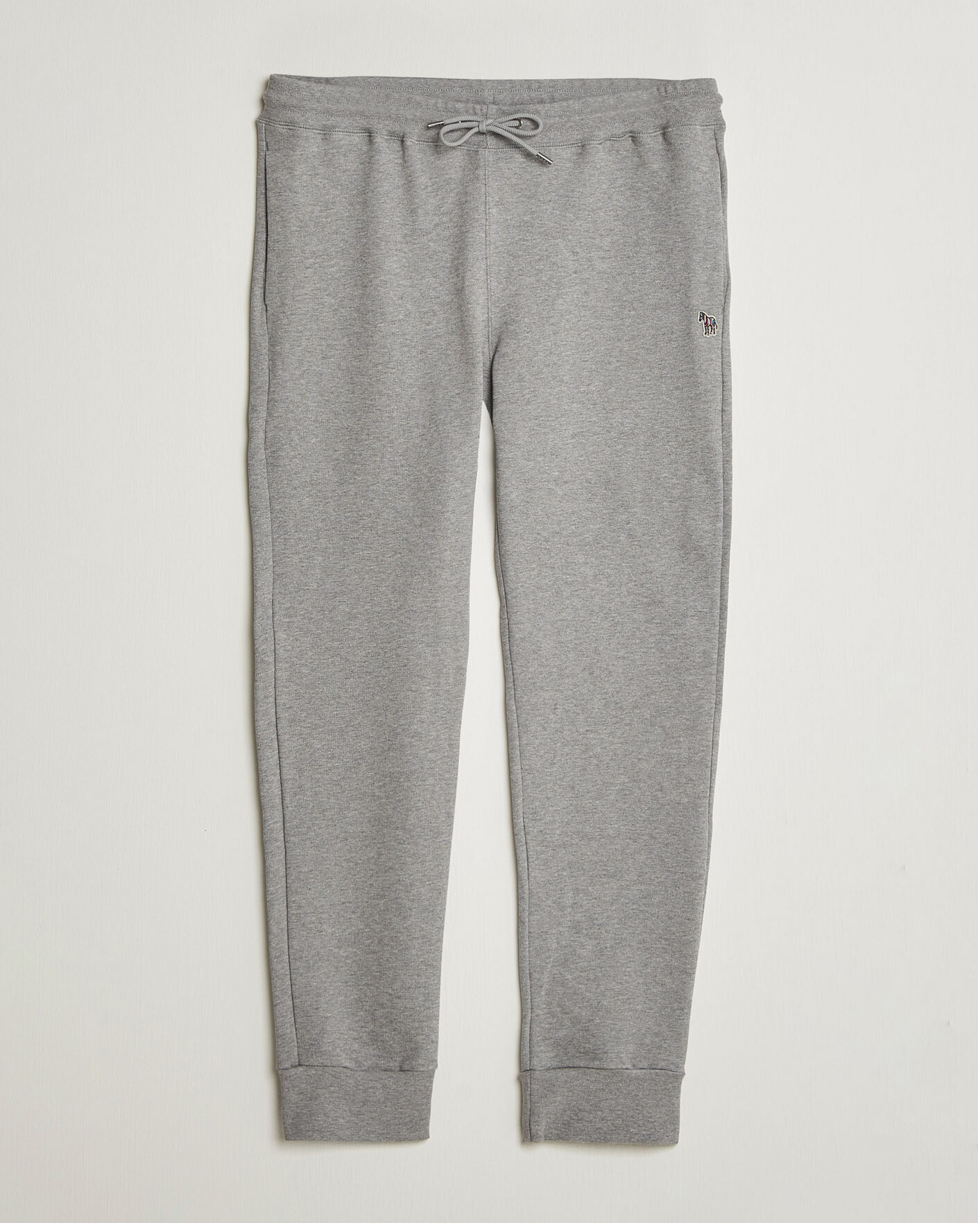 Uomini | Pantaloni | PS Paul Smith | Zebra Organic Cotton Sweatpants Grey Melange