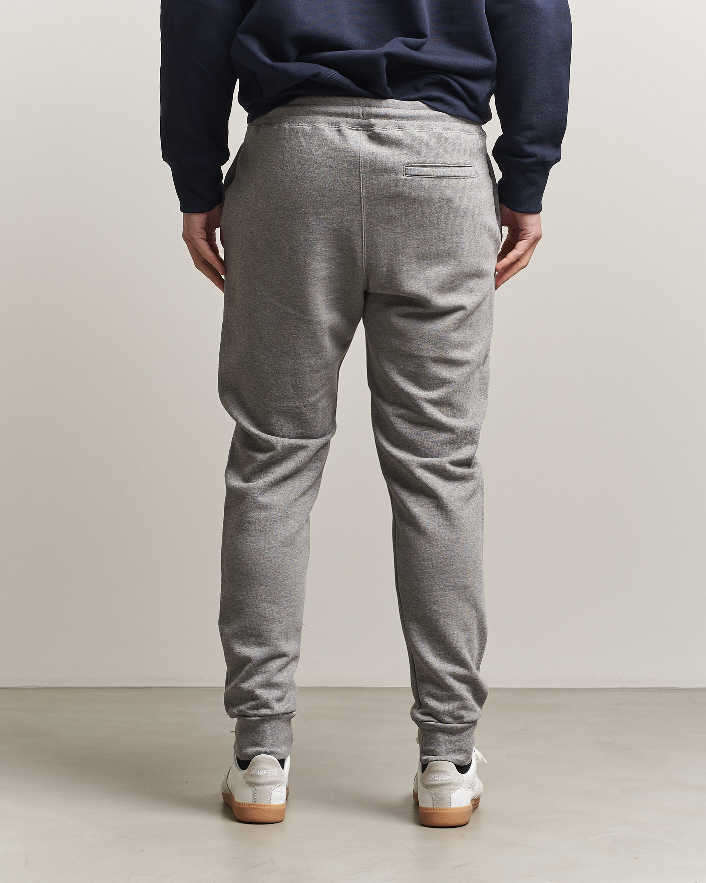 Uomini | Pantaloni | PS Paul Smith | Zebra Organic Cotton Sweatpants Grey Melange