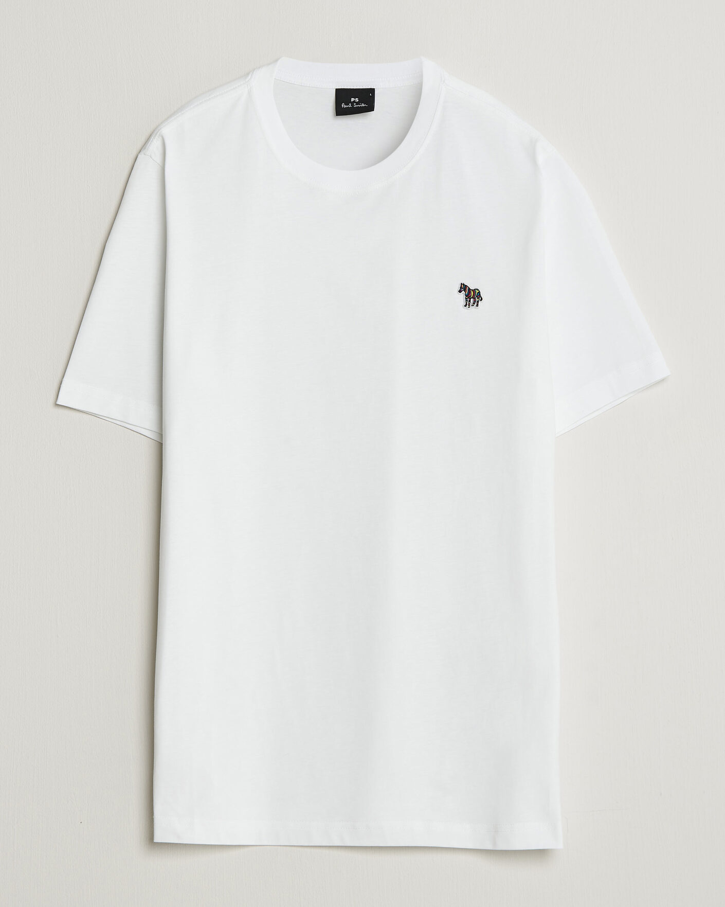 Uomini | T-shirt | PS Paul Smith | Organic Cotton Zebra T-Shirt White