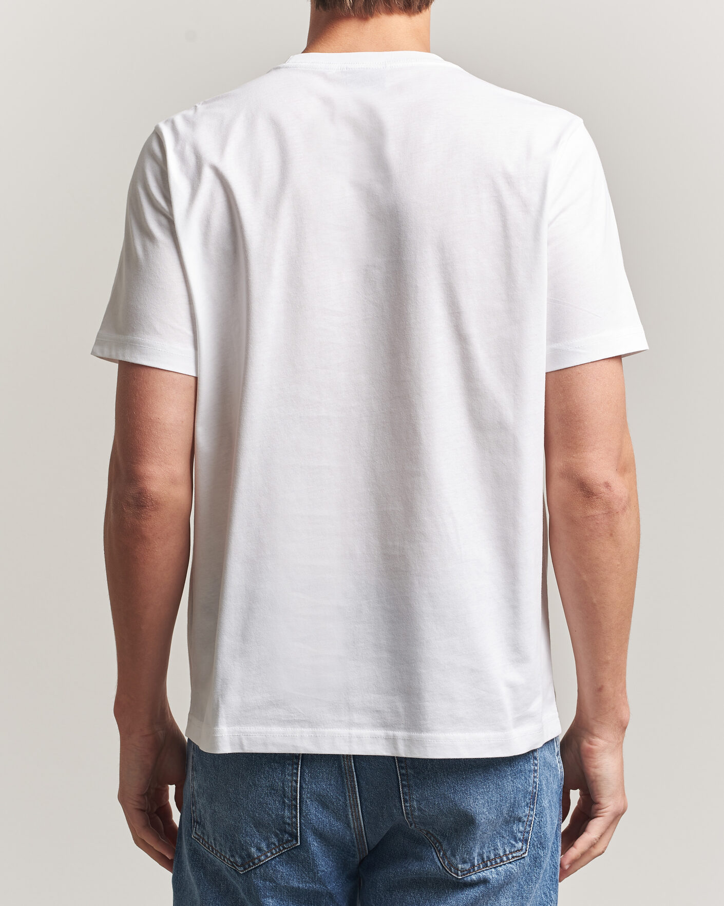 Uomini | T-shirt | PS Paul Smith | Football Crew Neck T-Shirt White