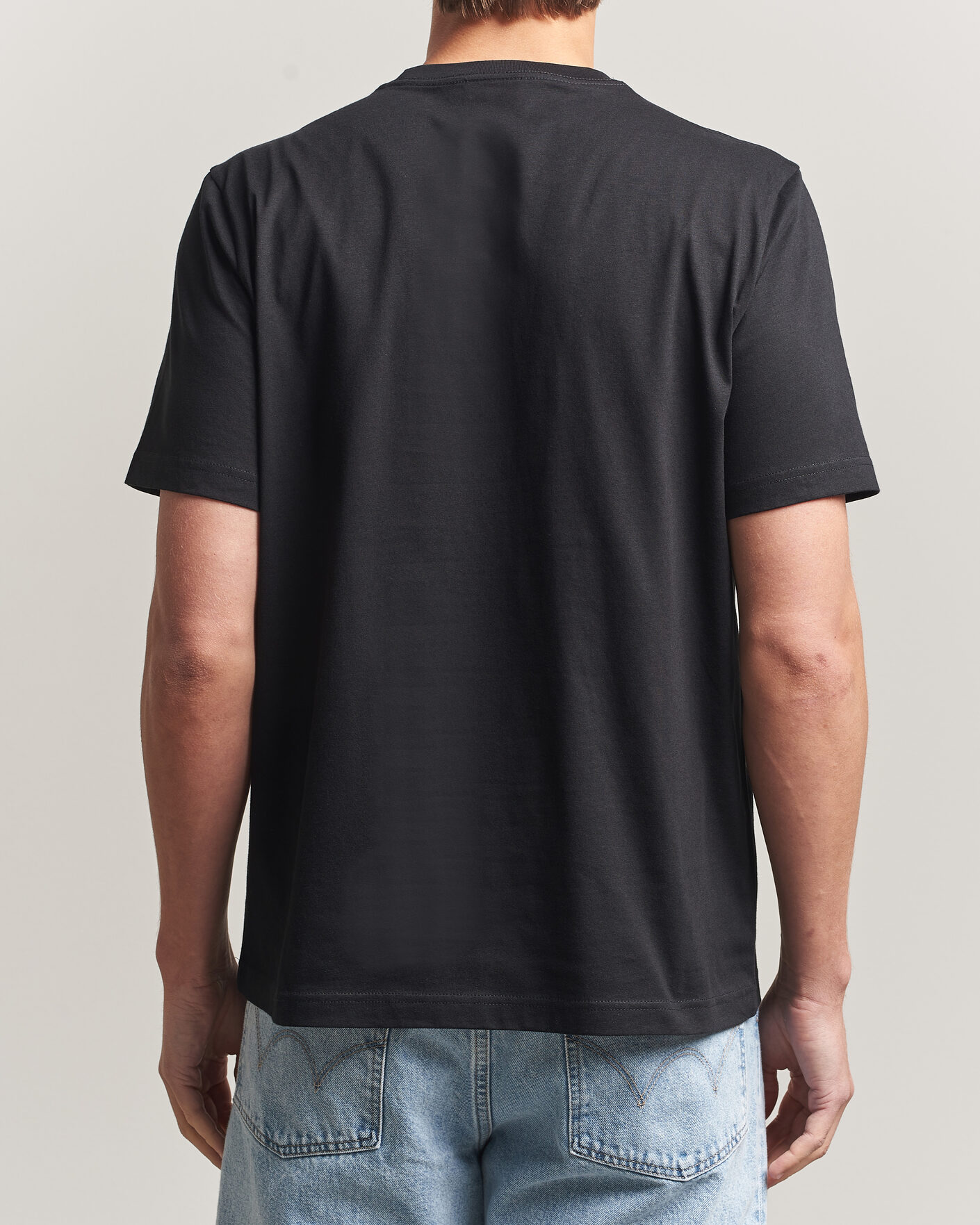 Uomini | T-shirt | PS Paul Smith | In A Row Crew Neck T-Shirt Black