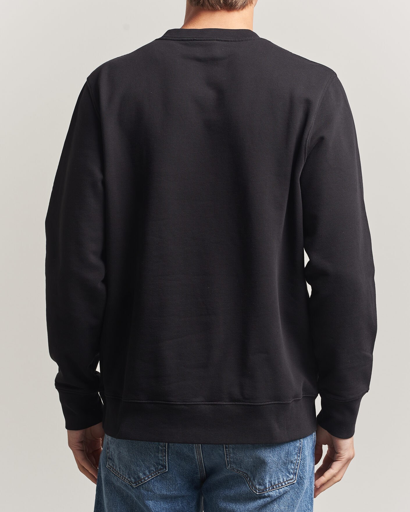 Uomini | Maglieria | PS Paul Smith | In A Row Crew Neck Sweatshirt Black