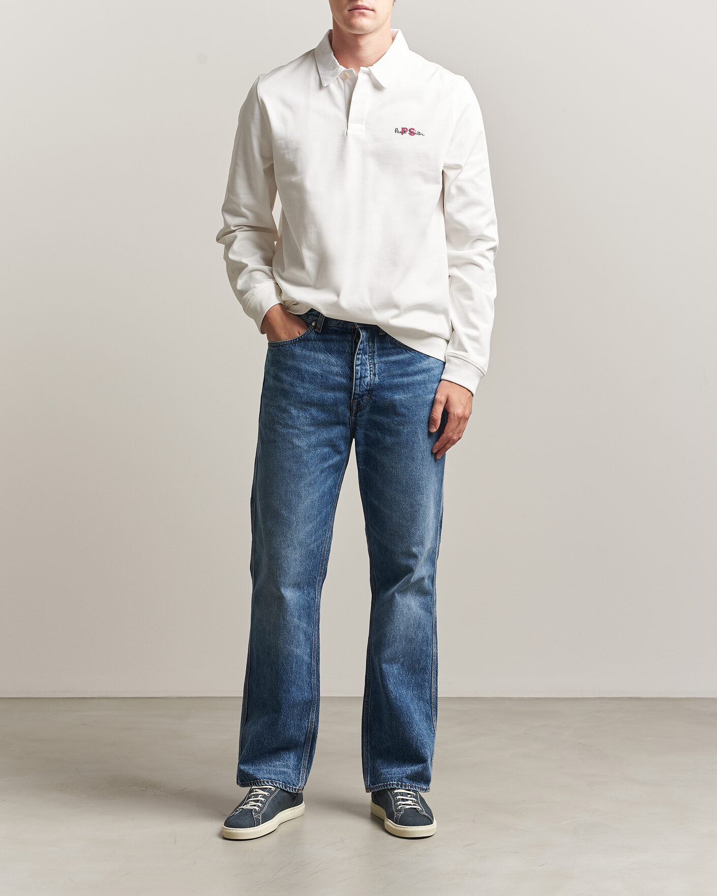 Uomini | Maglieria | PS Paul Smith | Organic Cotton Rugger Off White