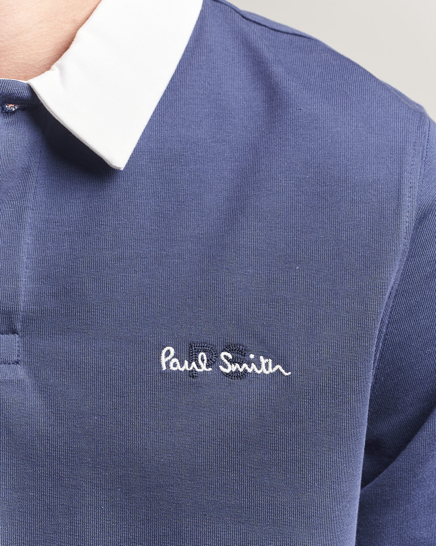 Uomini | Maglieria | PS Paul Smith | Organic Cotton Rugger Blue