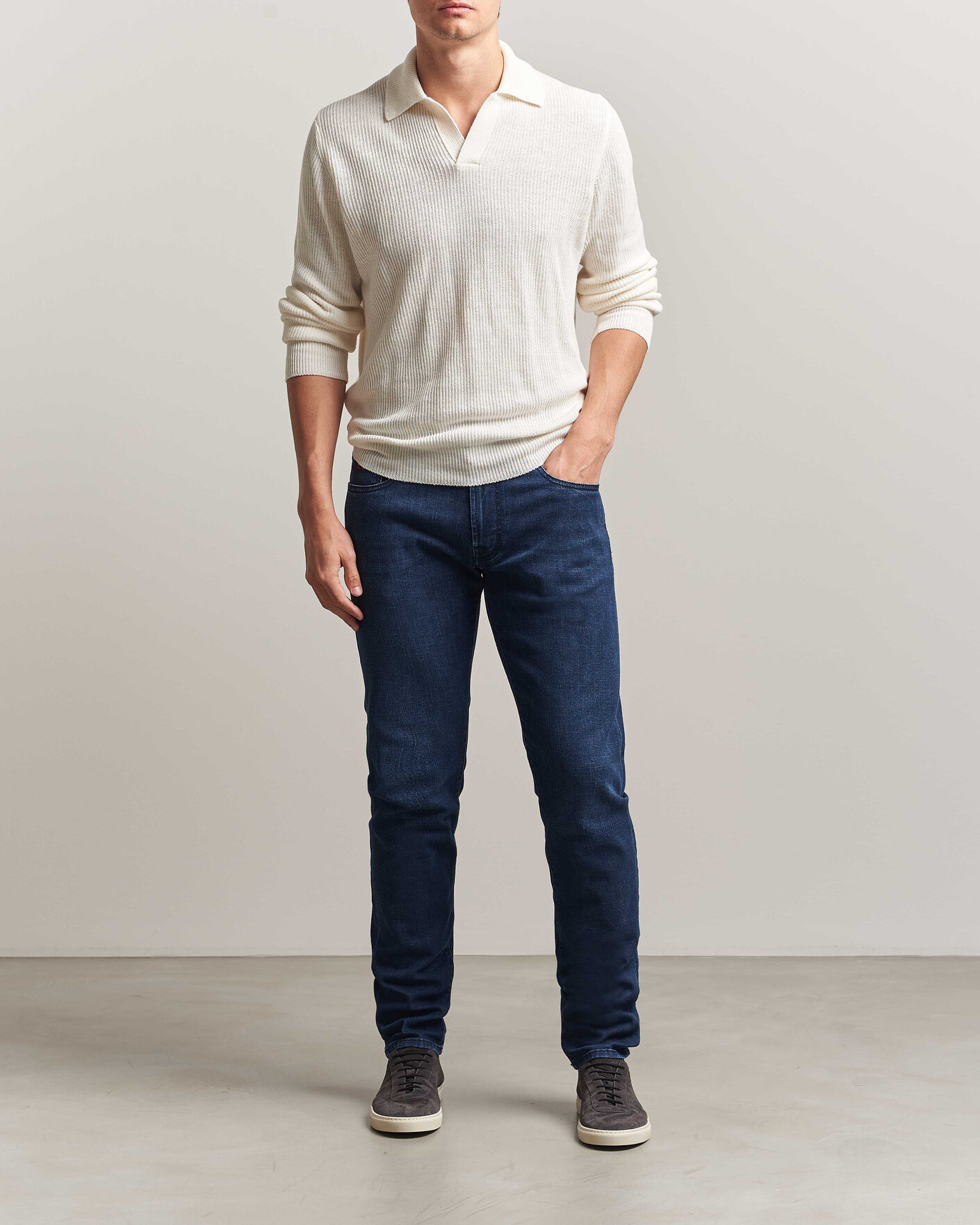 Uomini | Jeans | Tramarossa | Michelangelo Stretch Relax Jeans Blue