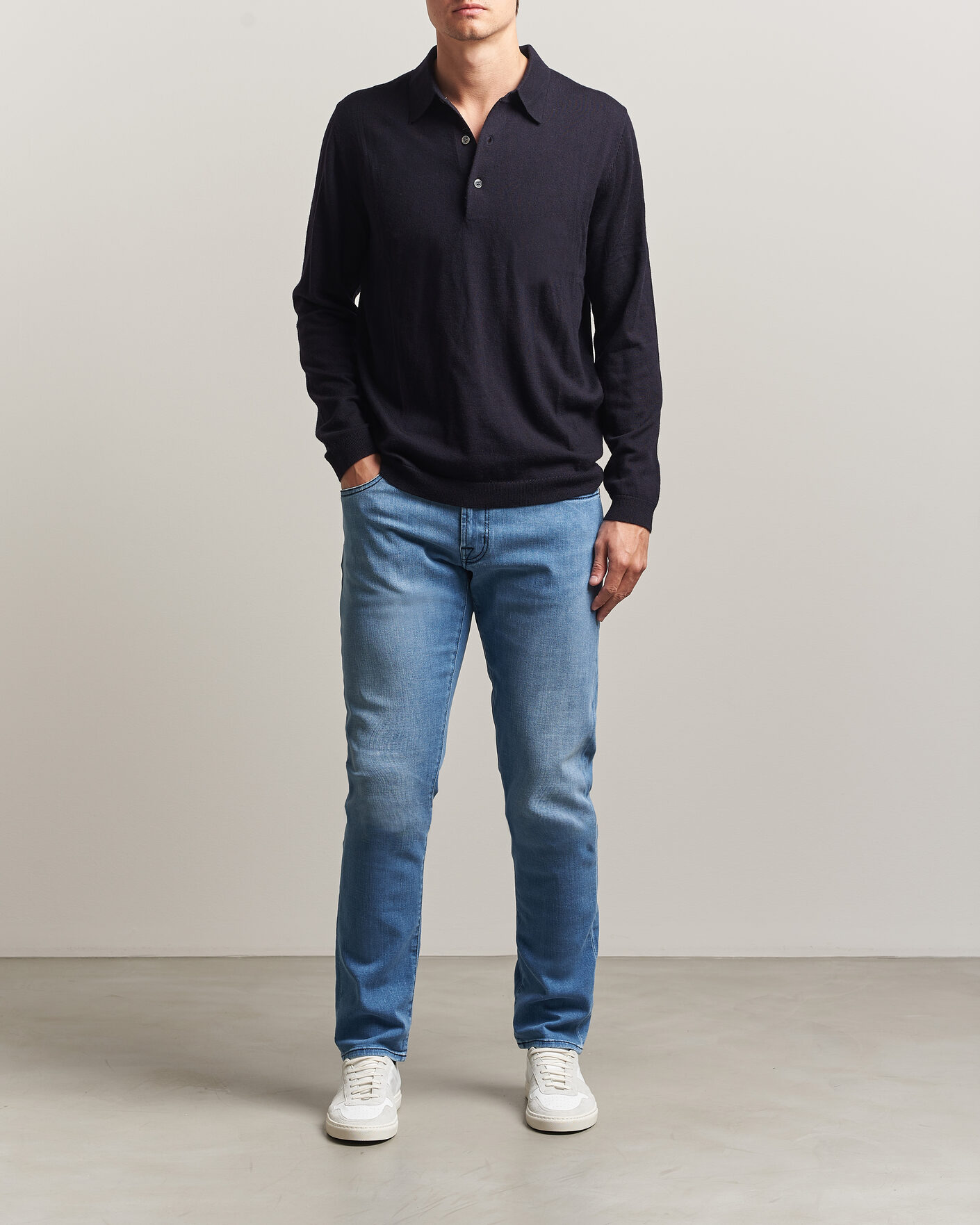 Uomini | Jeans | Tramarossa | Michelangelo Stretch Relax Jeans Light Blue