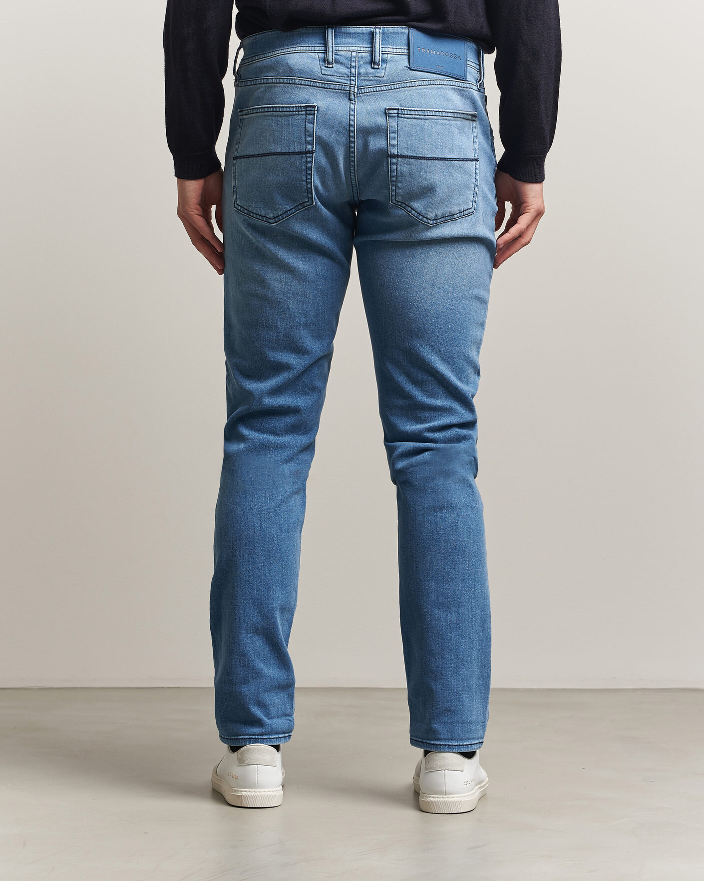 Uomini | Jeans | Tramarossa | Michelangelo Stretch Relax Jeans Light Blue