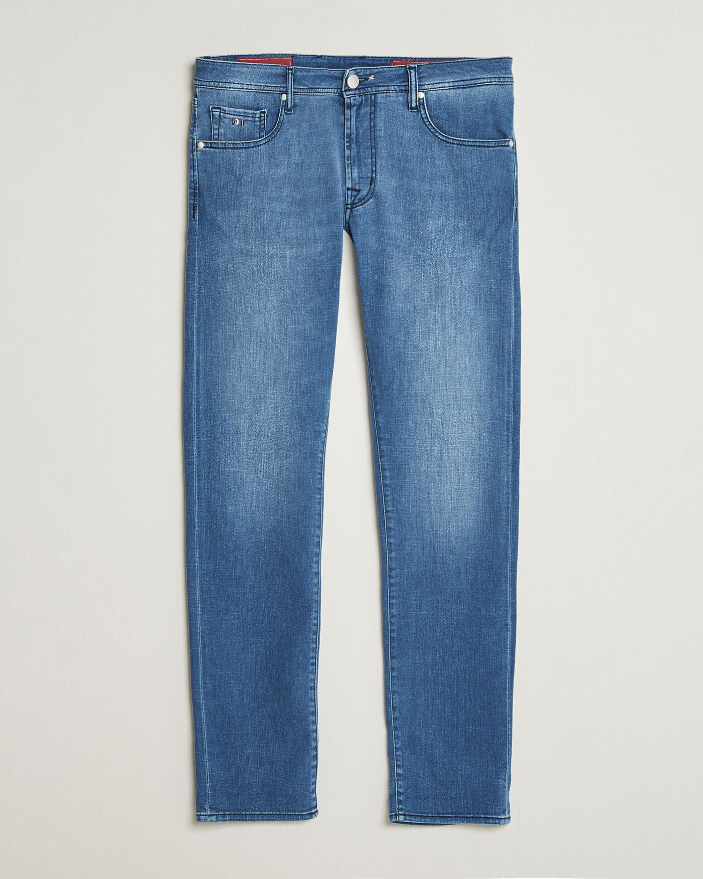 Uomini | Jeans | Tramarossa | Michelangelo Stretch Relax Jeans Mid Blue