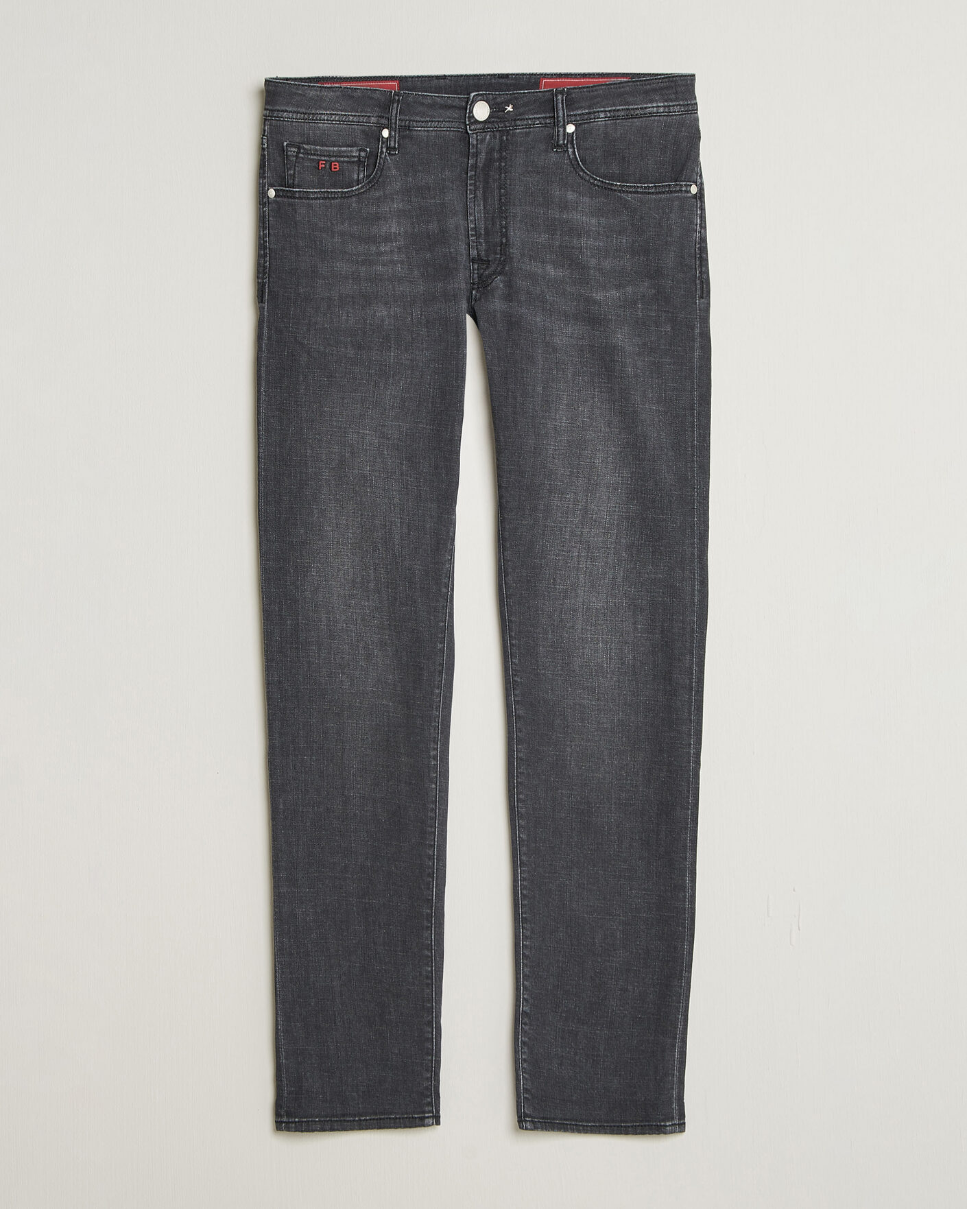Uomini | Jeans | Tramarossa | Michelangelo Stretch Relax Jeans Carbon Grey