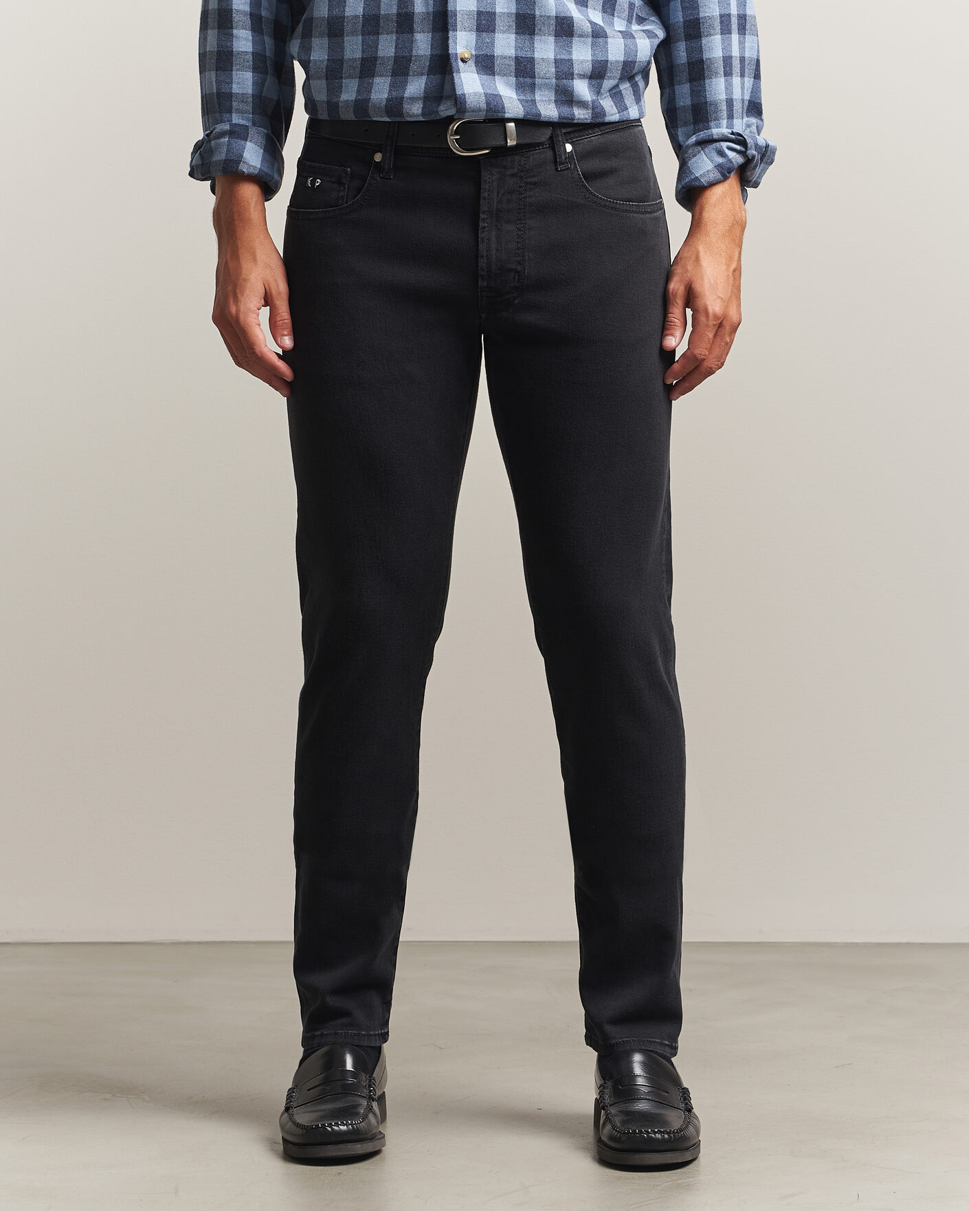 Uomini | Jeans | Tramarossa | Michelangelo Stretch Relax Jeans Black