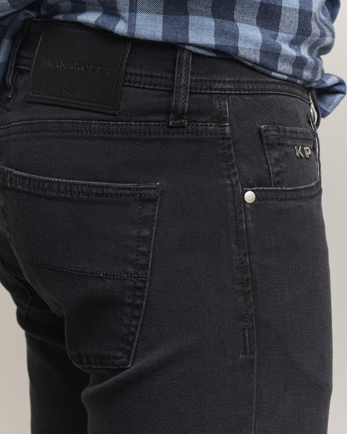 Uomini | Jeans | Tramarossa | Michelangelo Stretch Relax Jeans Black