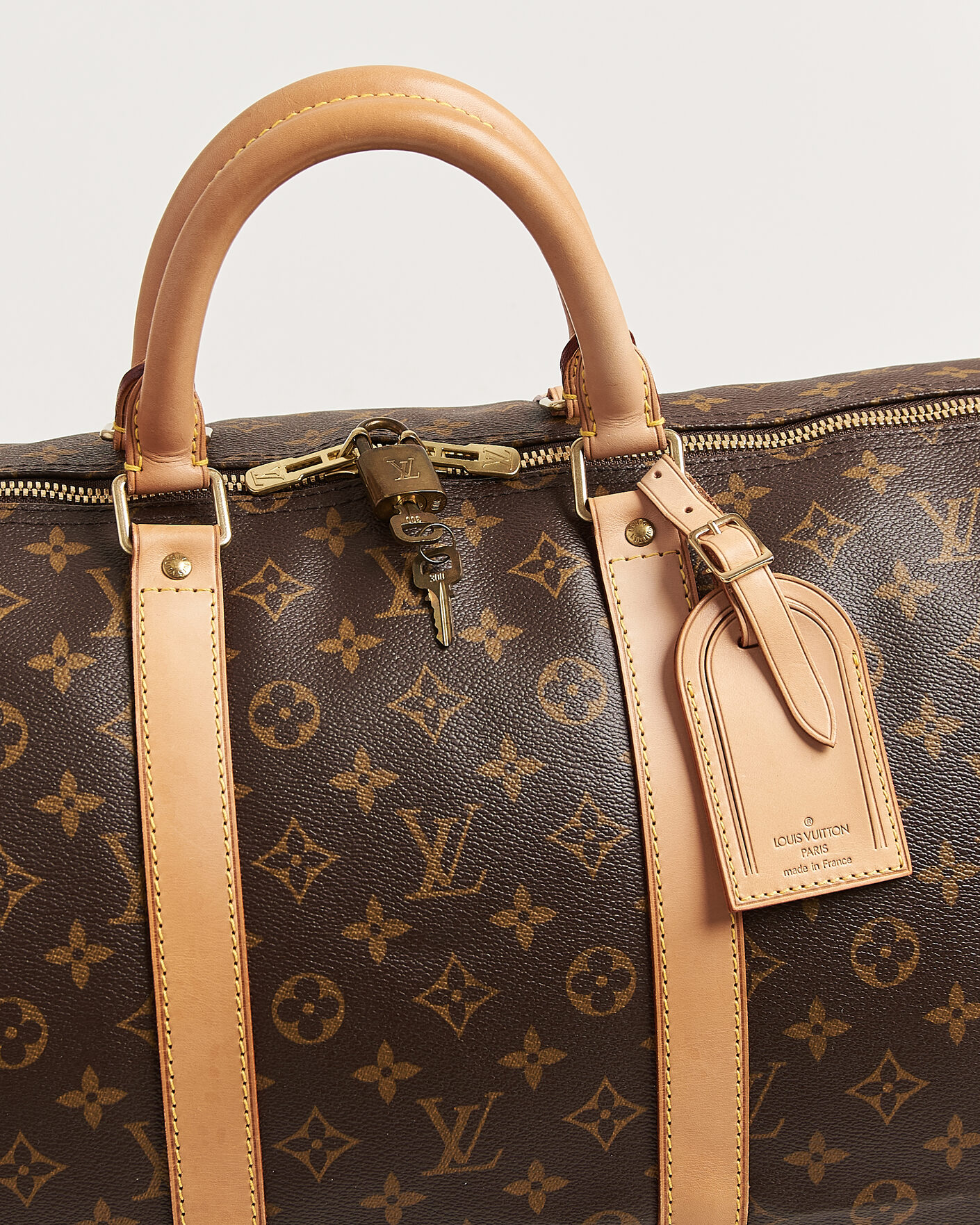 Uomini | Pre-Owned & Vintage Bags | Louis Vuitton Pre-Owned | Keepall 55 Bandouliére Monogram