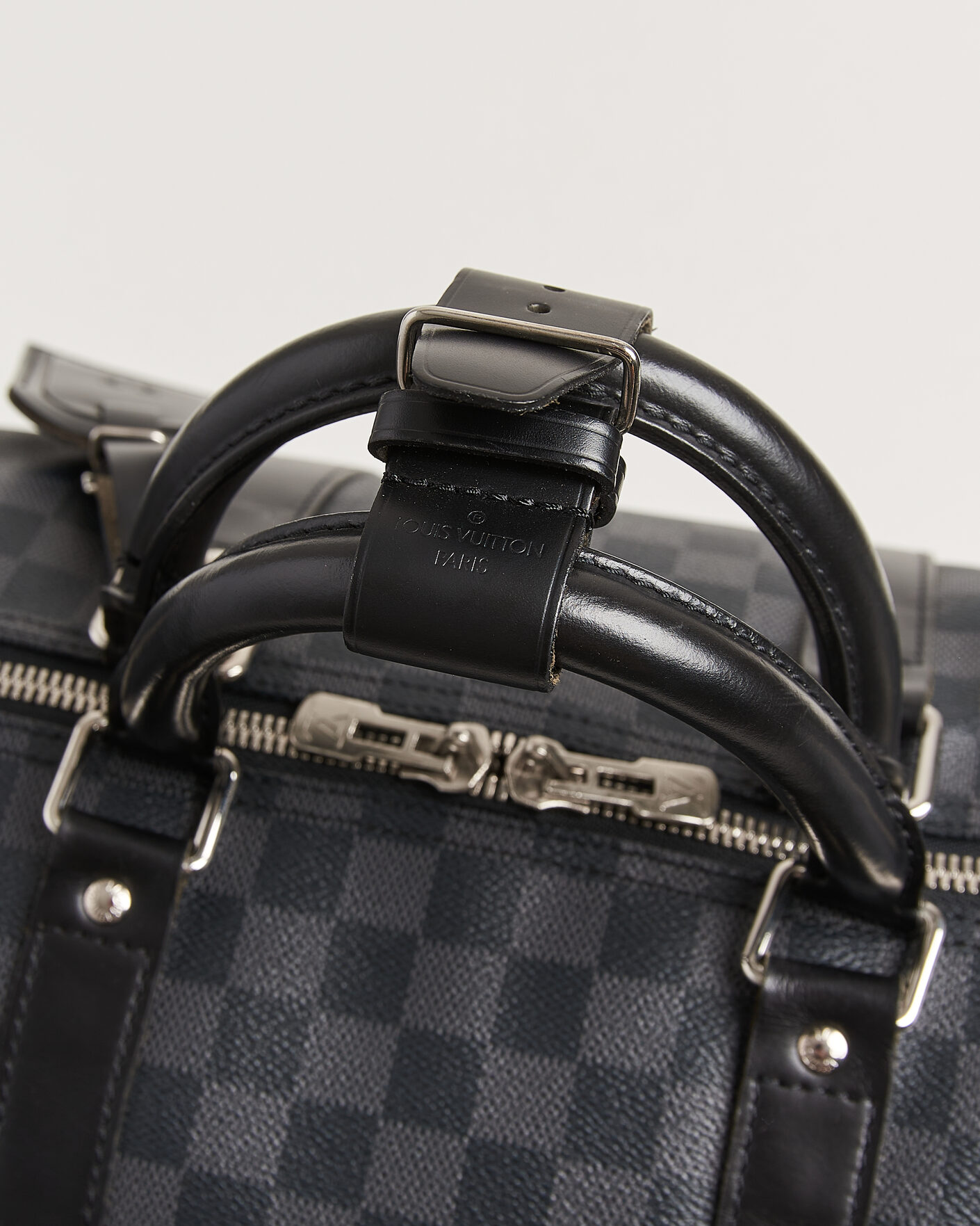 Uomini | Pre-Owned & Vintage Bags | Louis Vuitton Pre-Owned | Keepall 55 Bandouliére Damier Graphite