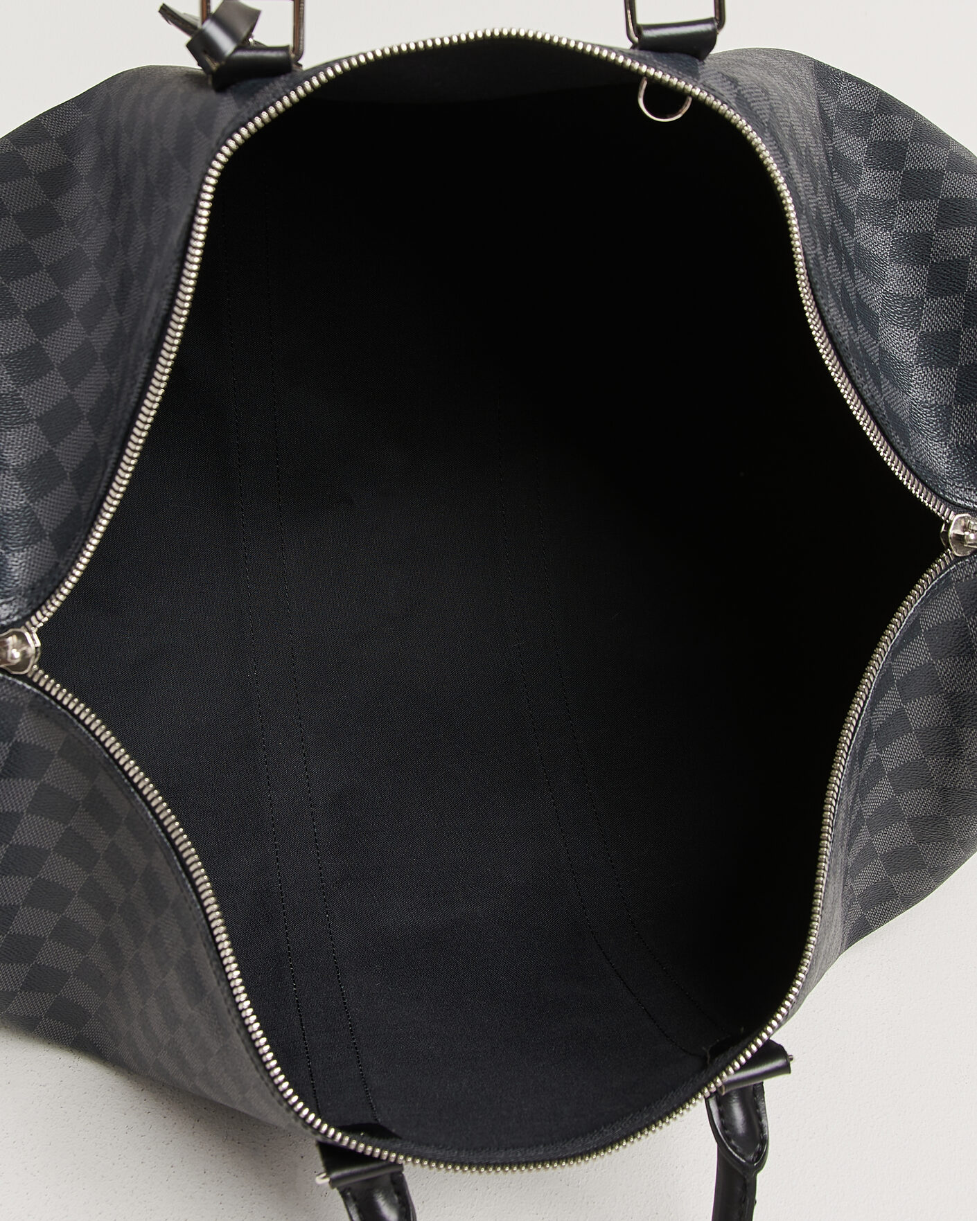 Uomini | Pre-Owned & Vintage Bags | Louis Vuitton Pre-Owned | Keepall 55 Bandouliére Damier Graphite