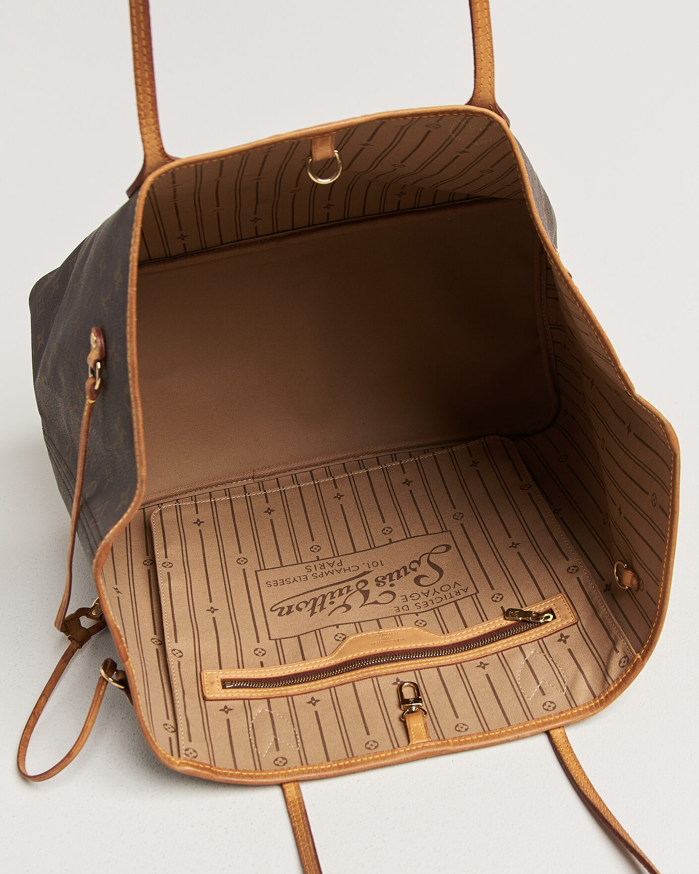 Uomini | Pre-Owned & Vintage Bags | Louis Vuitton Pre-Owned | Neverfull GM Monogram