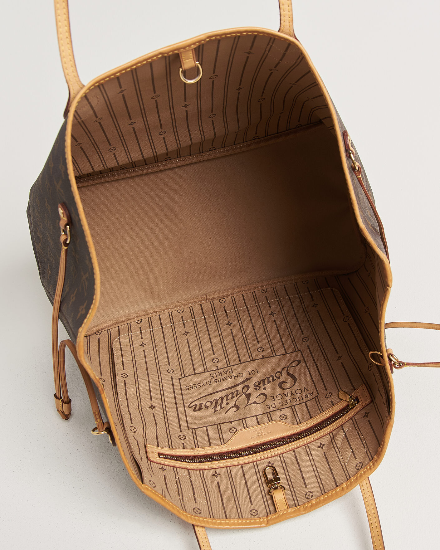 Uomini | Pre-Owned & Vintage Bags | Louis Vuitton Pre-Owned | Neverfull GM Monogram