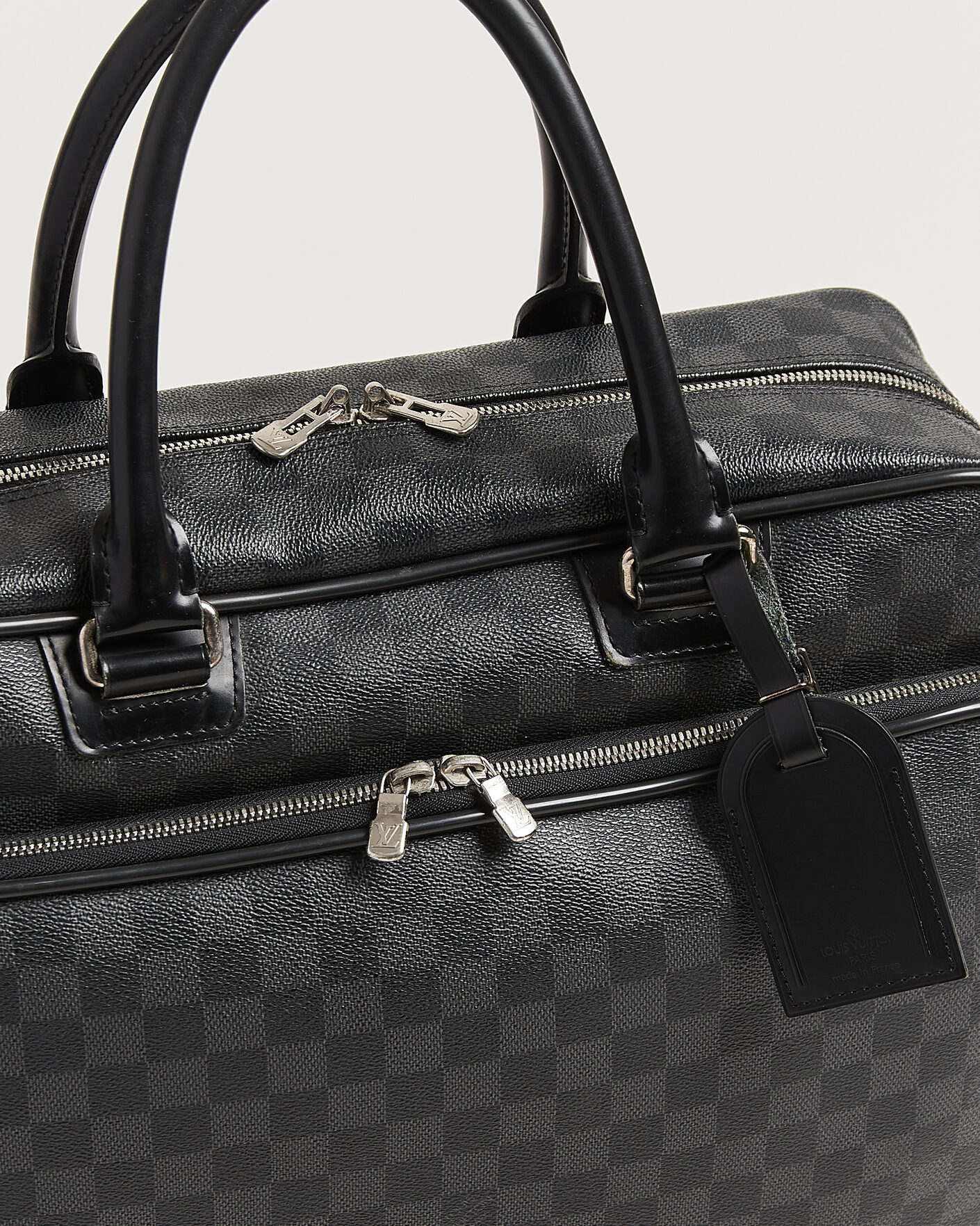 Uomini | Pre-Owned & Vintage Bags | Louis Vuitton Pre-Owned | Agal Bag Damier Graphite