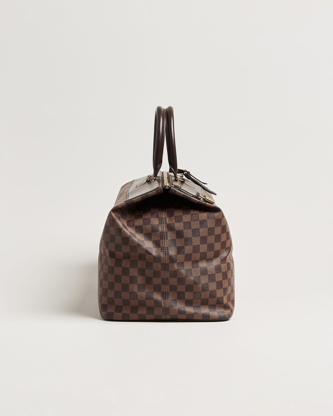 Uomini | Pre-Owned & Vintage Bags | Louis Vuitton Pre-Owned | Greenwich GM Travel Bag Damier Ebene