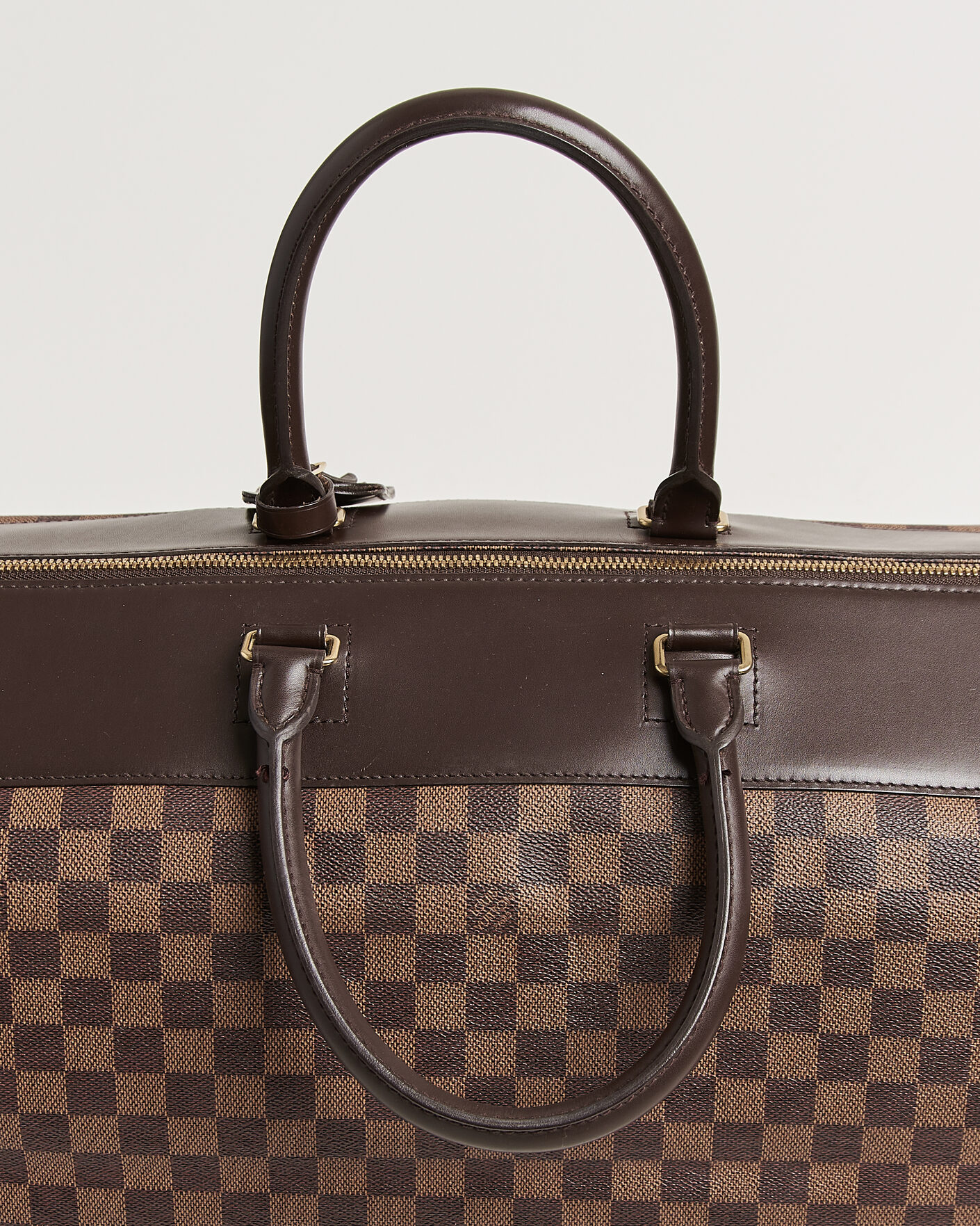 Uomini | Pre-Owned & Vintage Bags | Louis Vuitton Pre-Owned | Greenwich GM Travel Bag Damier Ebene