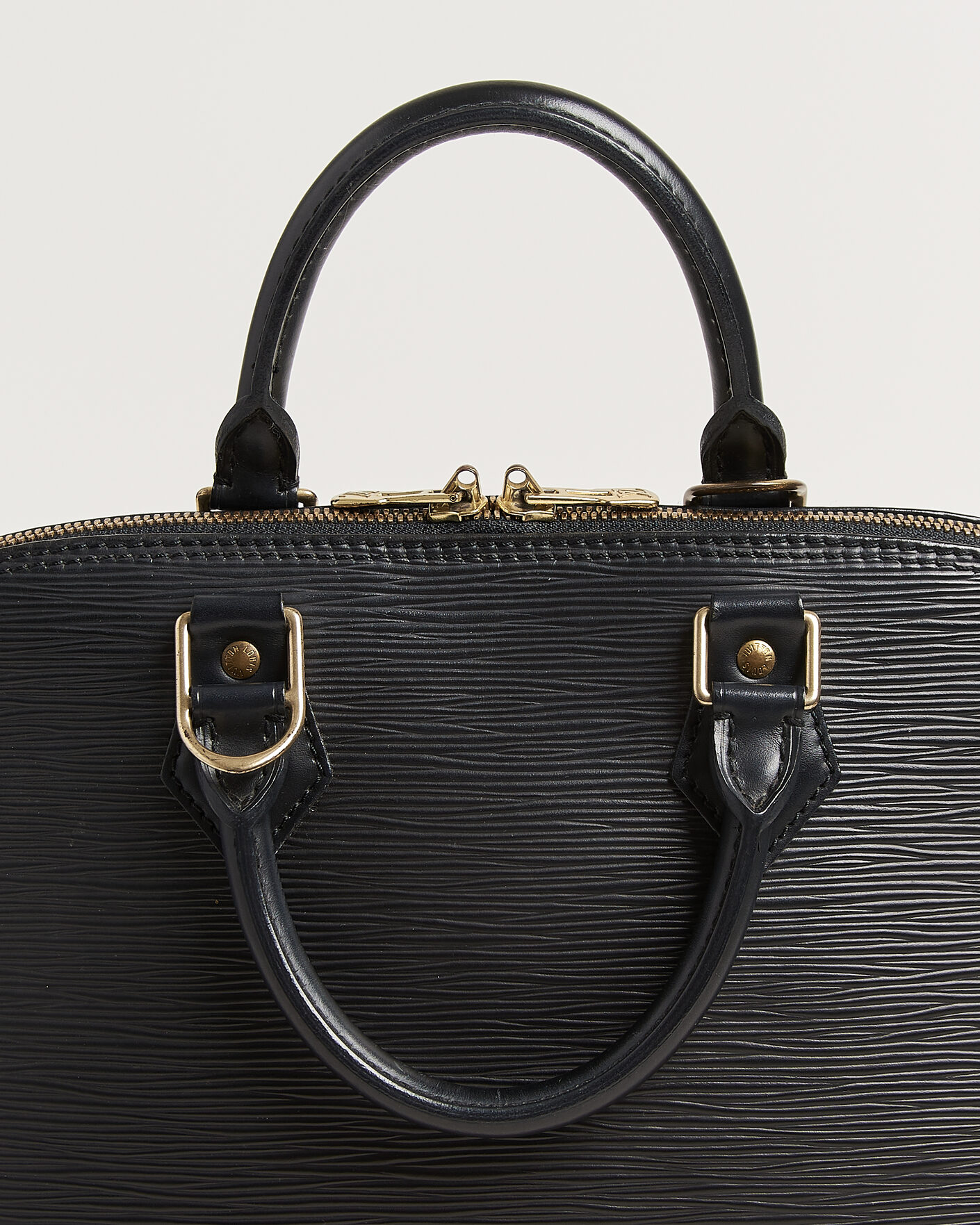 Uomini | Pre-Owned & Vintage Bags | Louis Vuitton Pre-Owned | Alma PM Bag Epi Leather Black