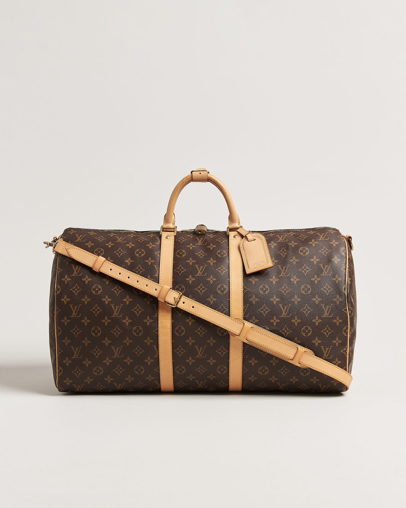 Uomini | Pre-Owned & Vintage Bags | Louis Vuitton Pre-Owned | Keepall 55 Bandouliére Monogram