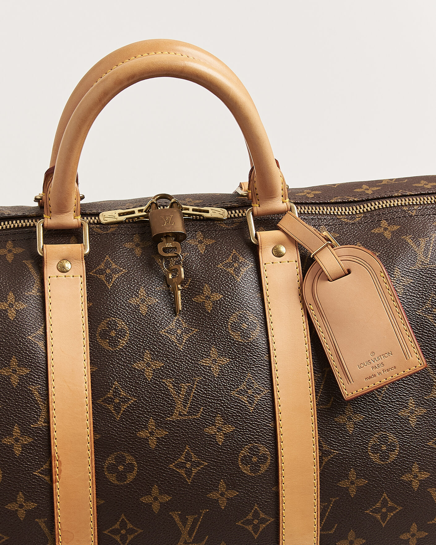 Uomini | Pre-Owned & Vintage Bags | Louis Vuitton Pre-Owned | Keepall 55 Bandouliére Monogram