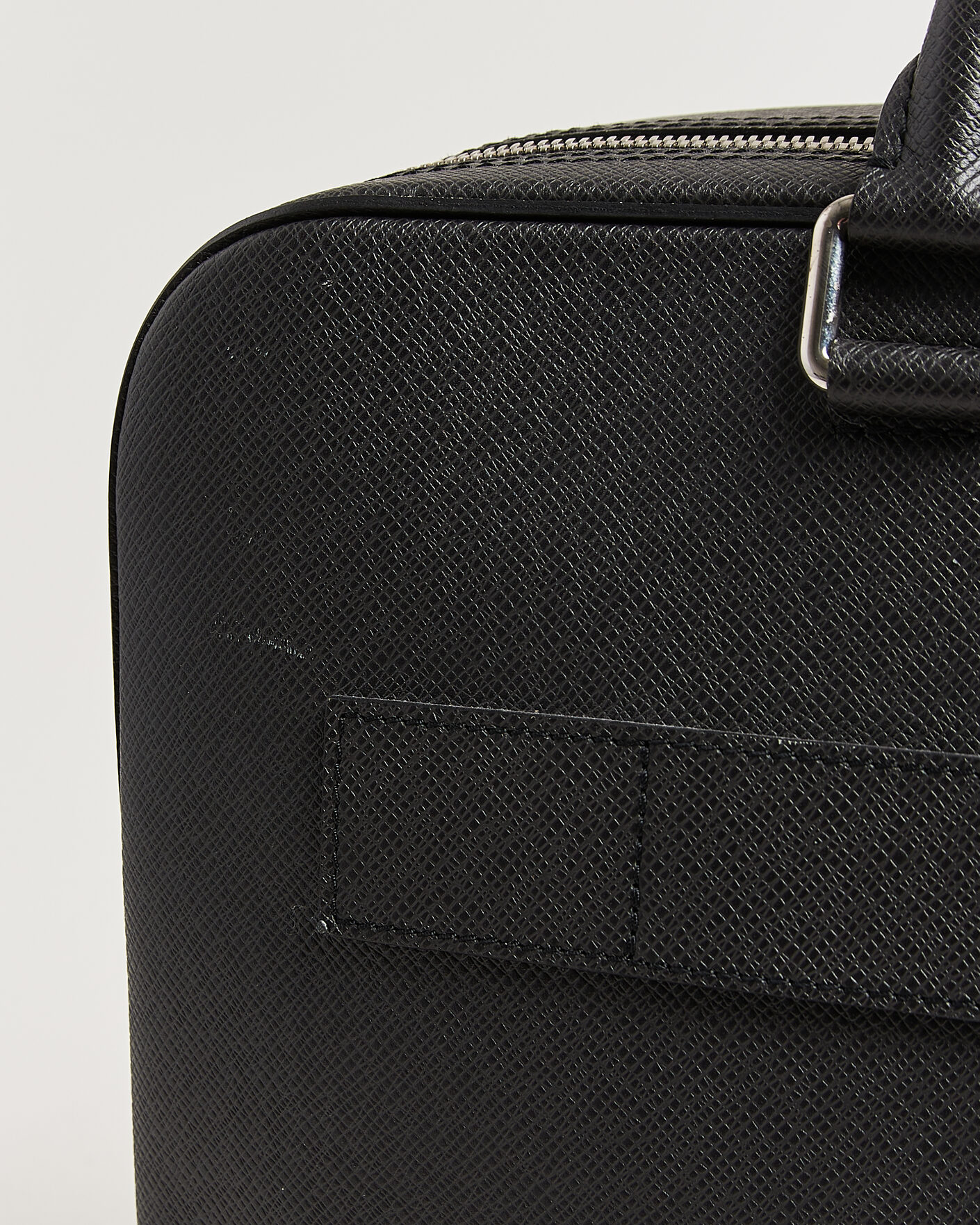Uomini | Pre-Owned & Vintage Bags | Louis Vuitton Pre-Owned | Overnight Bag Taiga Leather Black