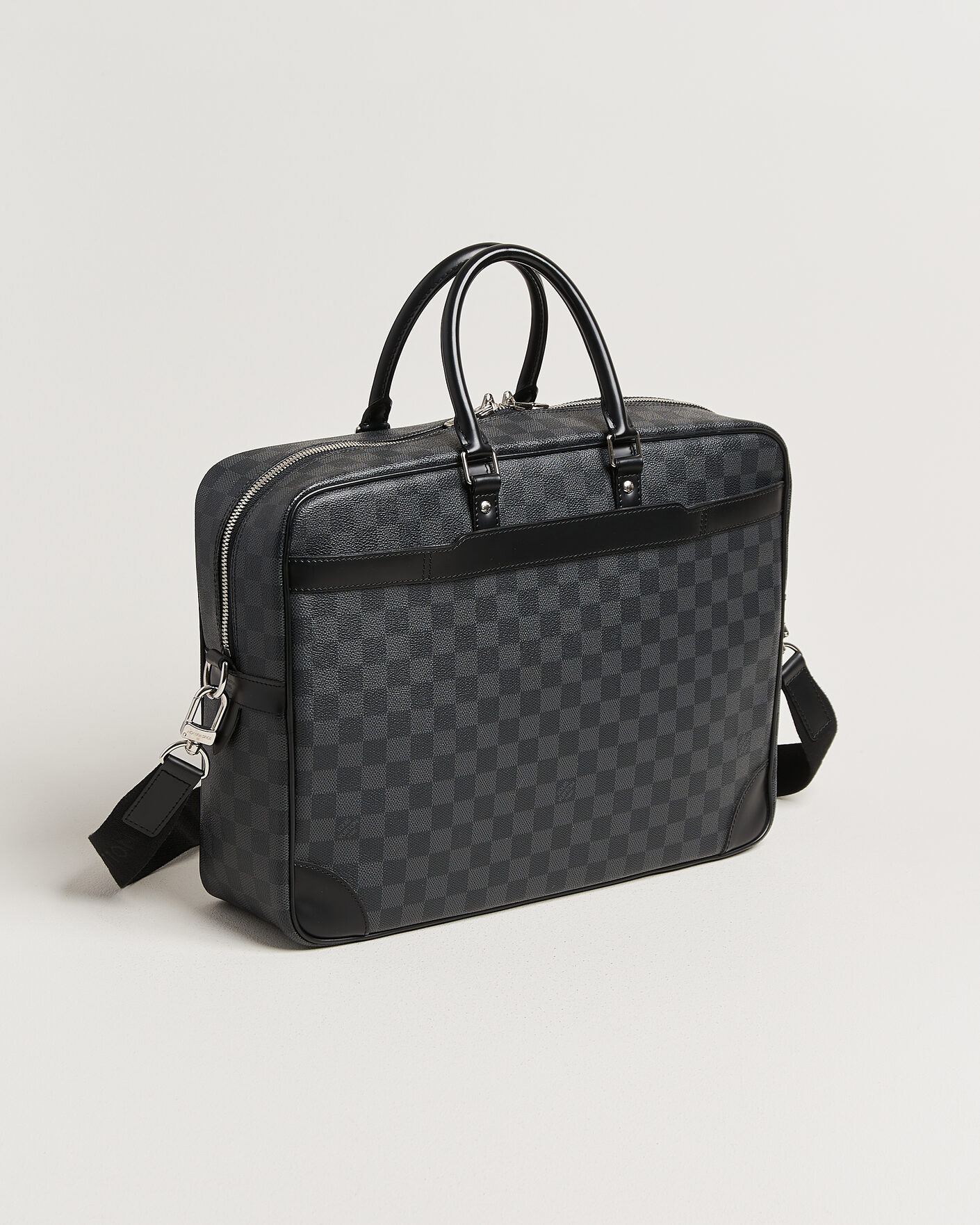 Uomini | Pre-Owned & Vintage Bags | Louis Vuitton Pre-Owned | Porte Documents Voyage Damier Graphite