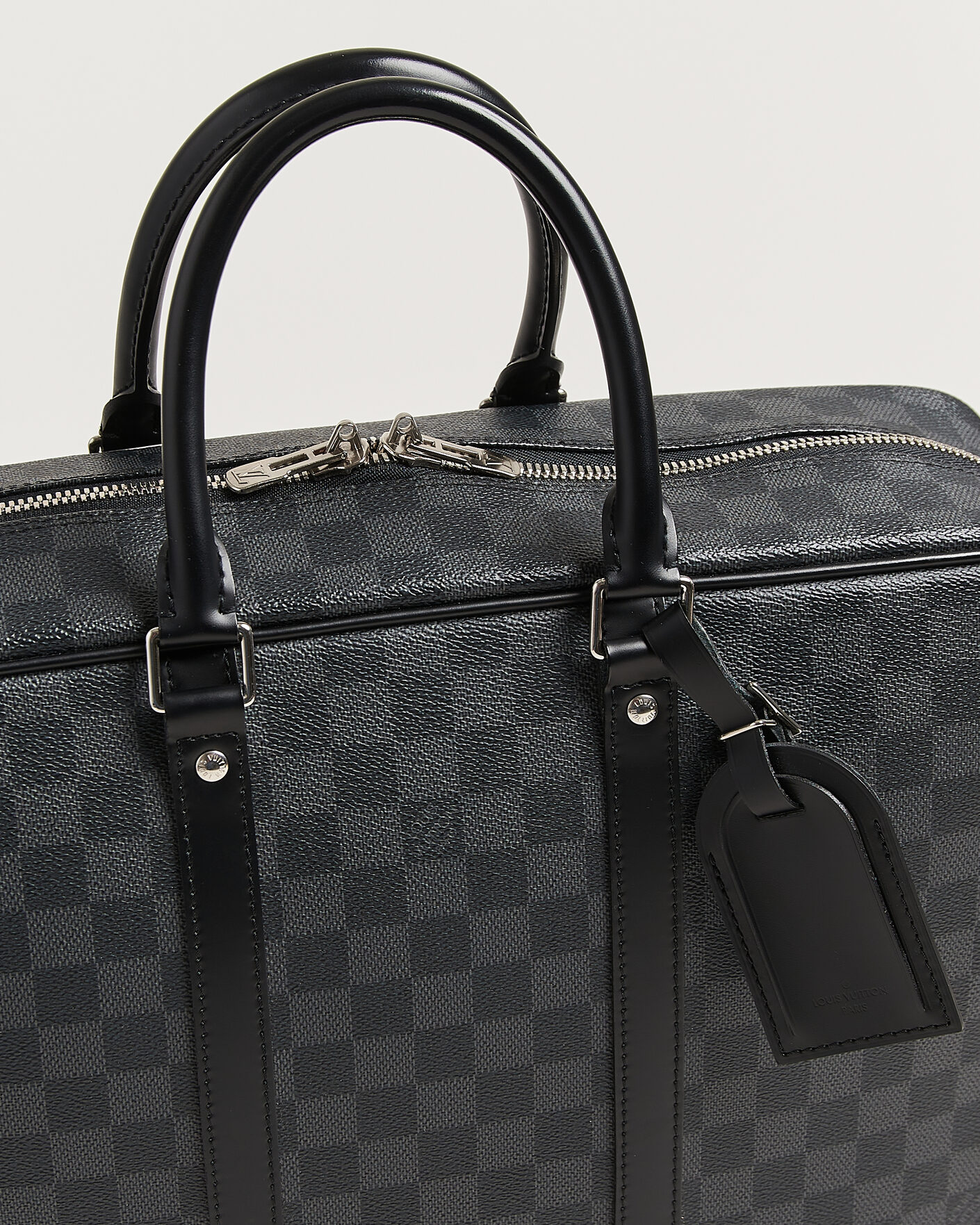 Uomini | Pre-Owned & Vintage Bags | Louis Vuitton Pre-Owned | Porte Documents Voyage Damier Graphite