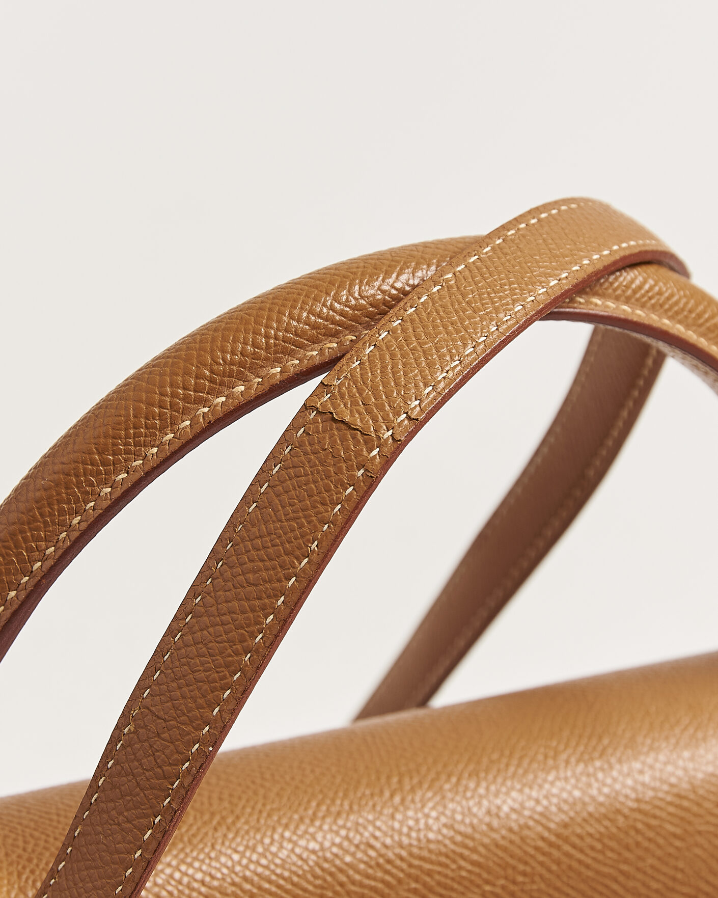 Uomini | Pre-Owned & Vintage Bags | Hermès Pre-Owned | Kelly 32 Courchevel Leather Gold