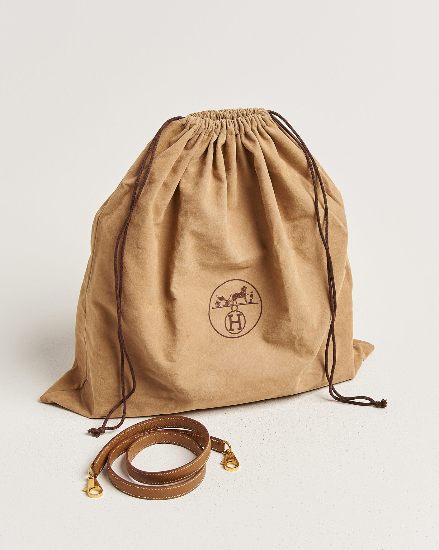 Uomini | Pre-Owned & Vintage Bags | Hermès Pre-Owned | Kelly 32 Courchevel Leather Gold