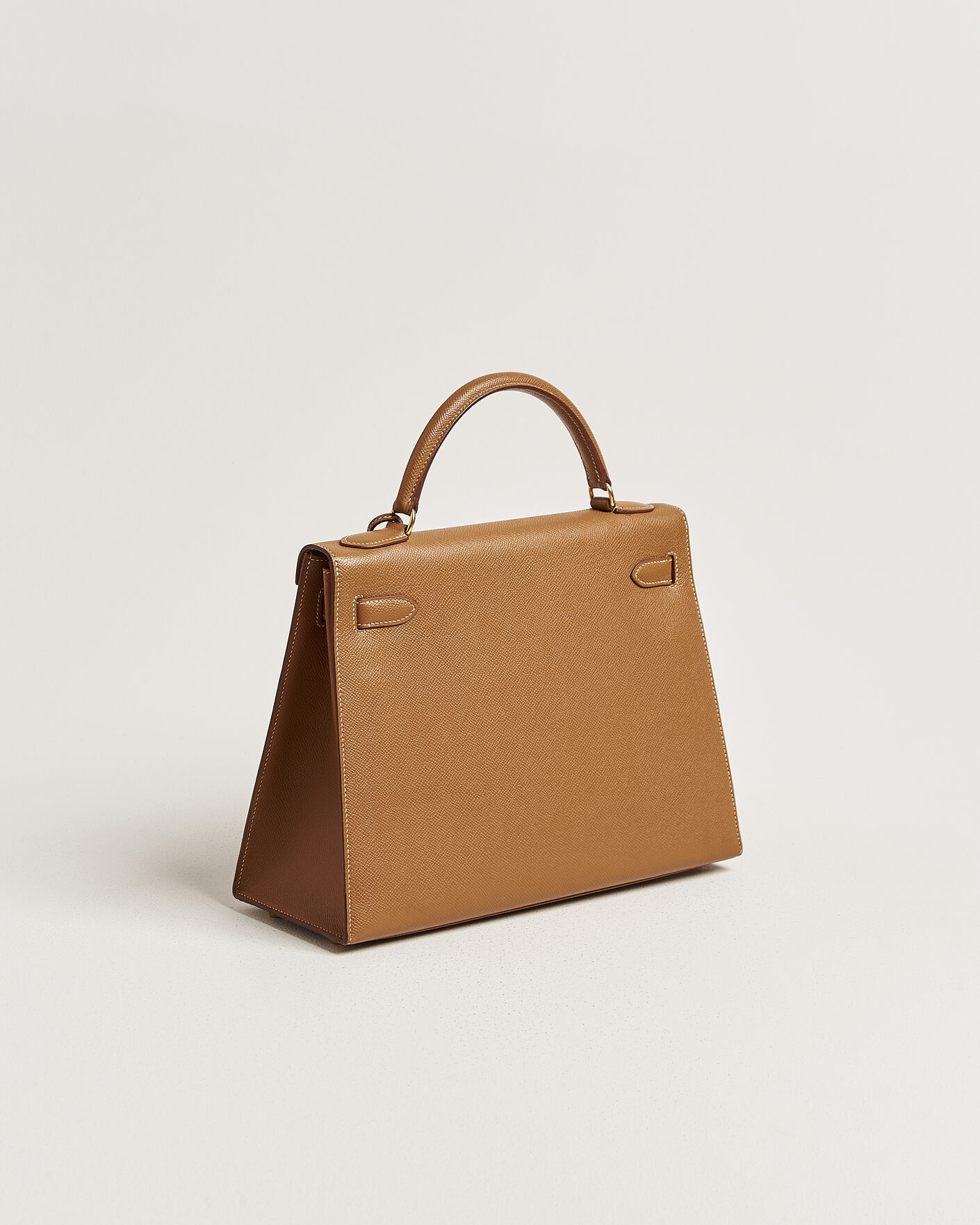 Uomini | Pre-Owned & Vintage Bags | Hermès Pre-Owned | Kelly 32 Courchevel Leather Gold