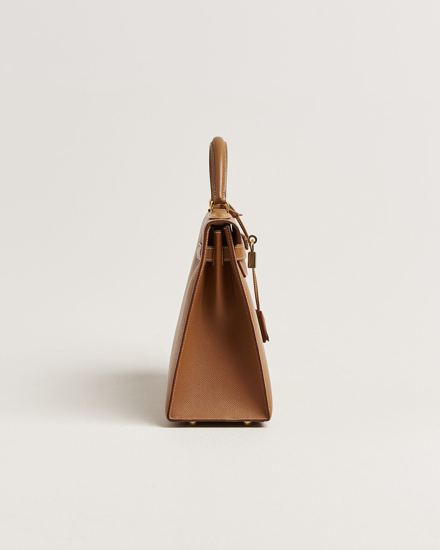 Uomini | Pre-Owned & Vintage Bags | Hermès Pre-Owned | Kelly 32 Courchevel Leather Gold