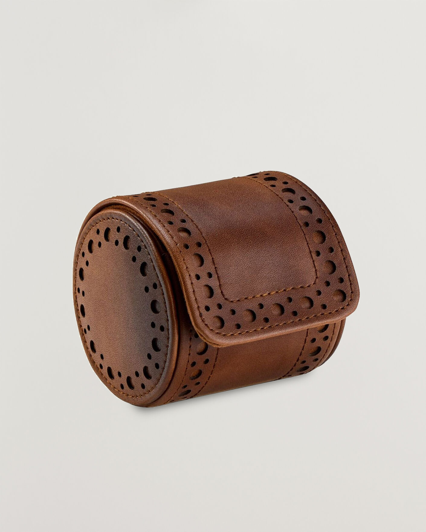 Uomini | Orologi & Portagioielli | WOLF | Brouge Single Watch Roll Burnished Brown